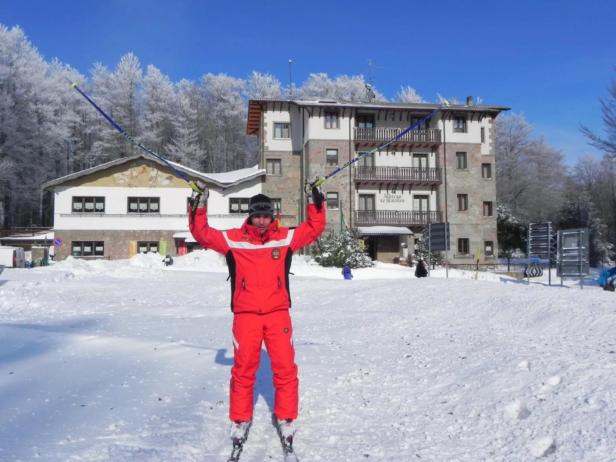 Facade/entrance in Albergo Le Macinaie - Monte Amiata
