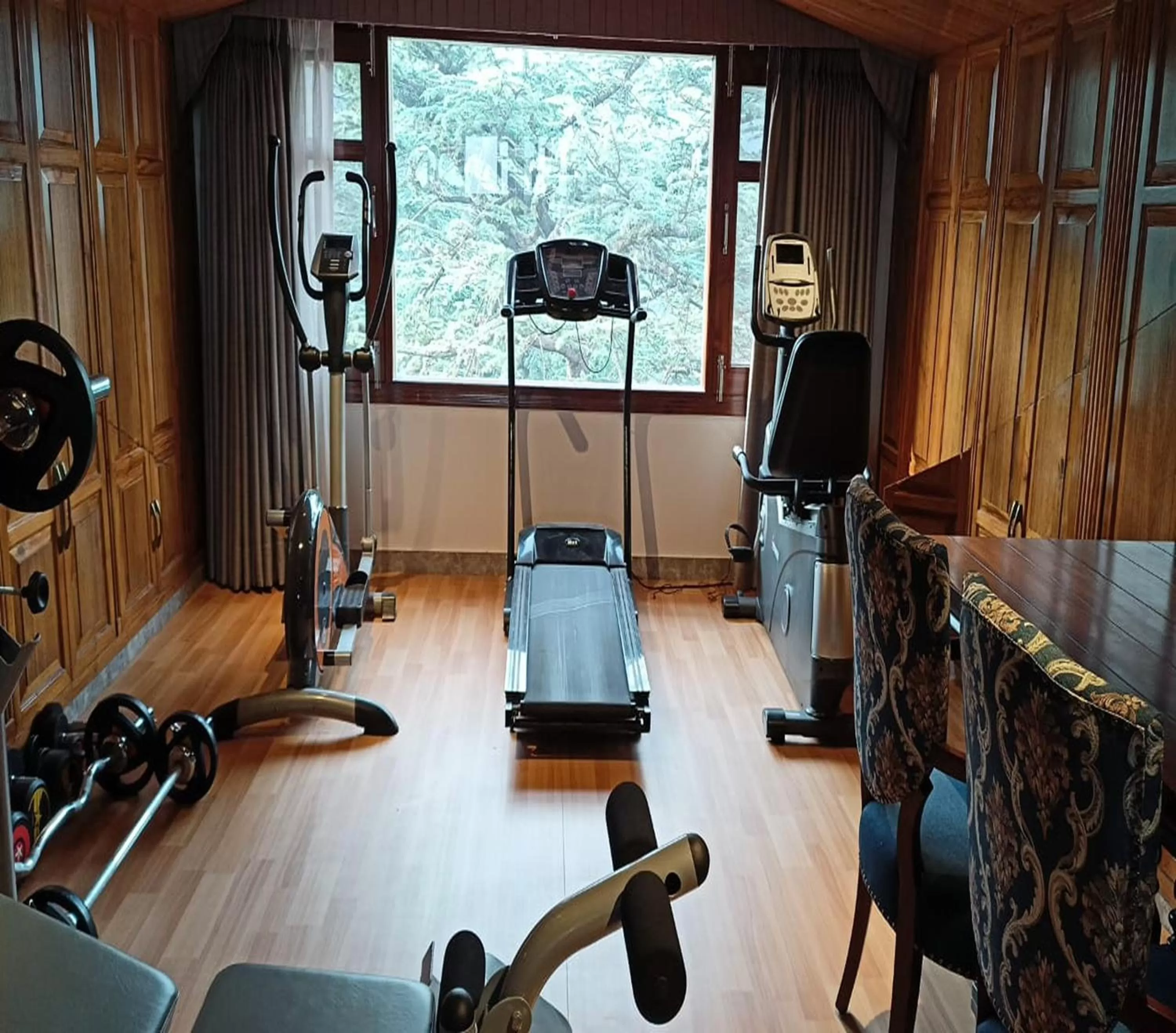 Fitness centre/facilities in WelcomHeritage Elysium Resort & Spa