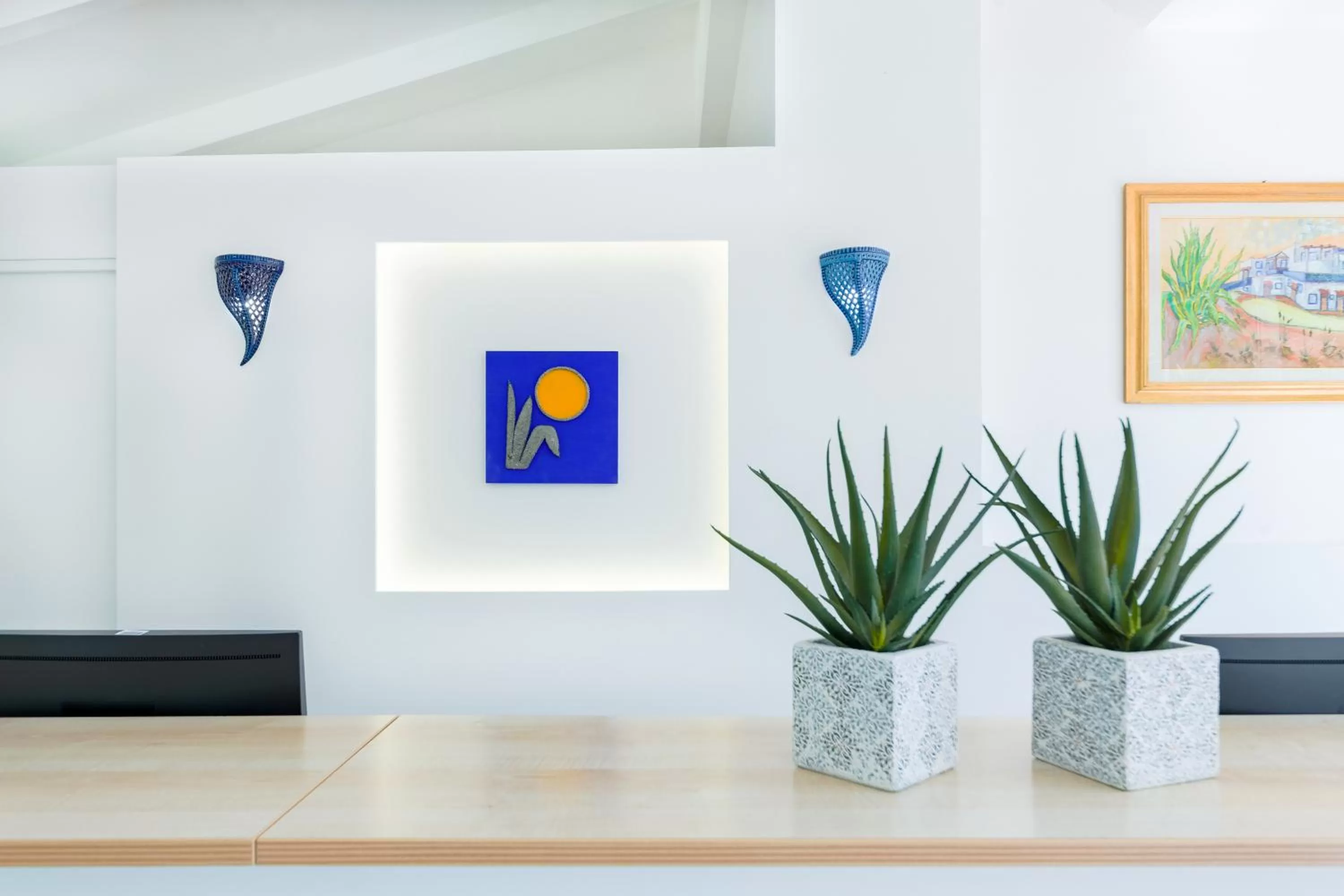 Lobby or reception in Agave Hotel