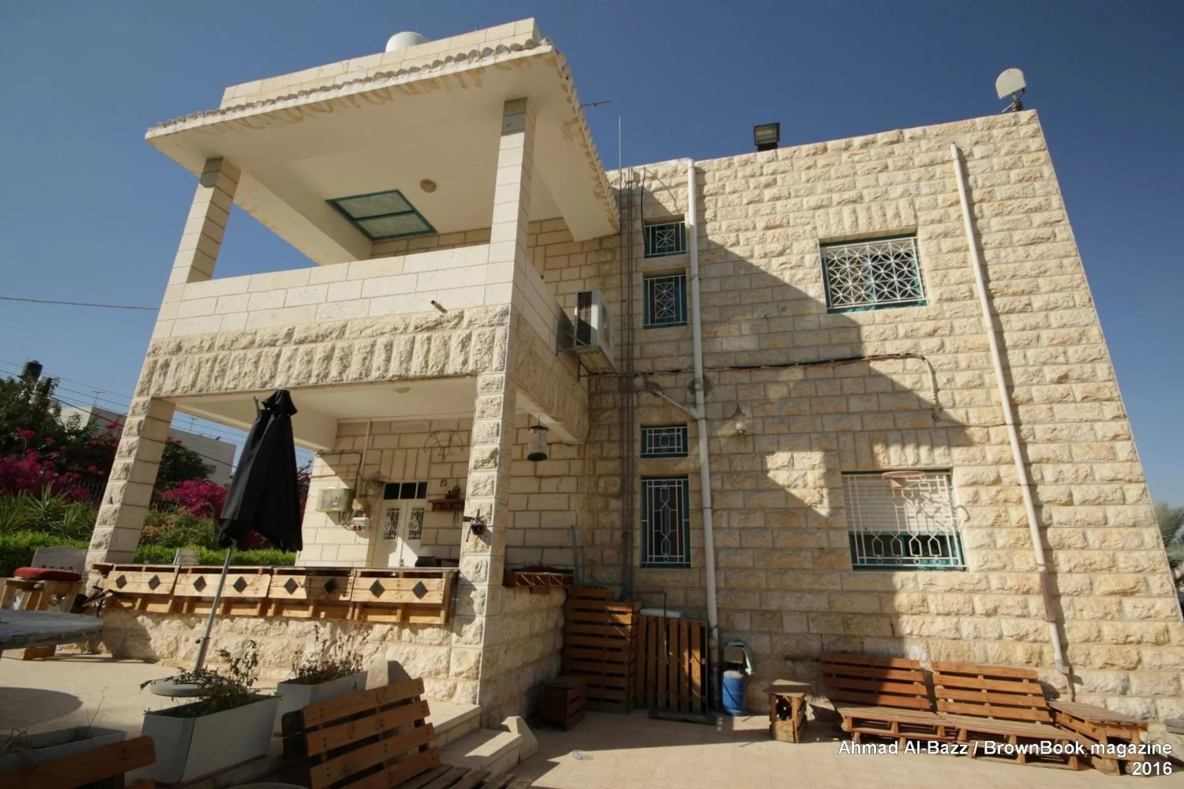Patio in Auberg-Inn Guesthouse