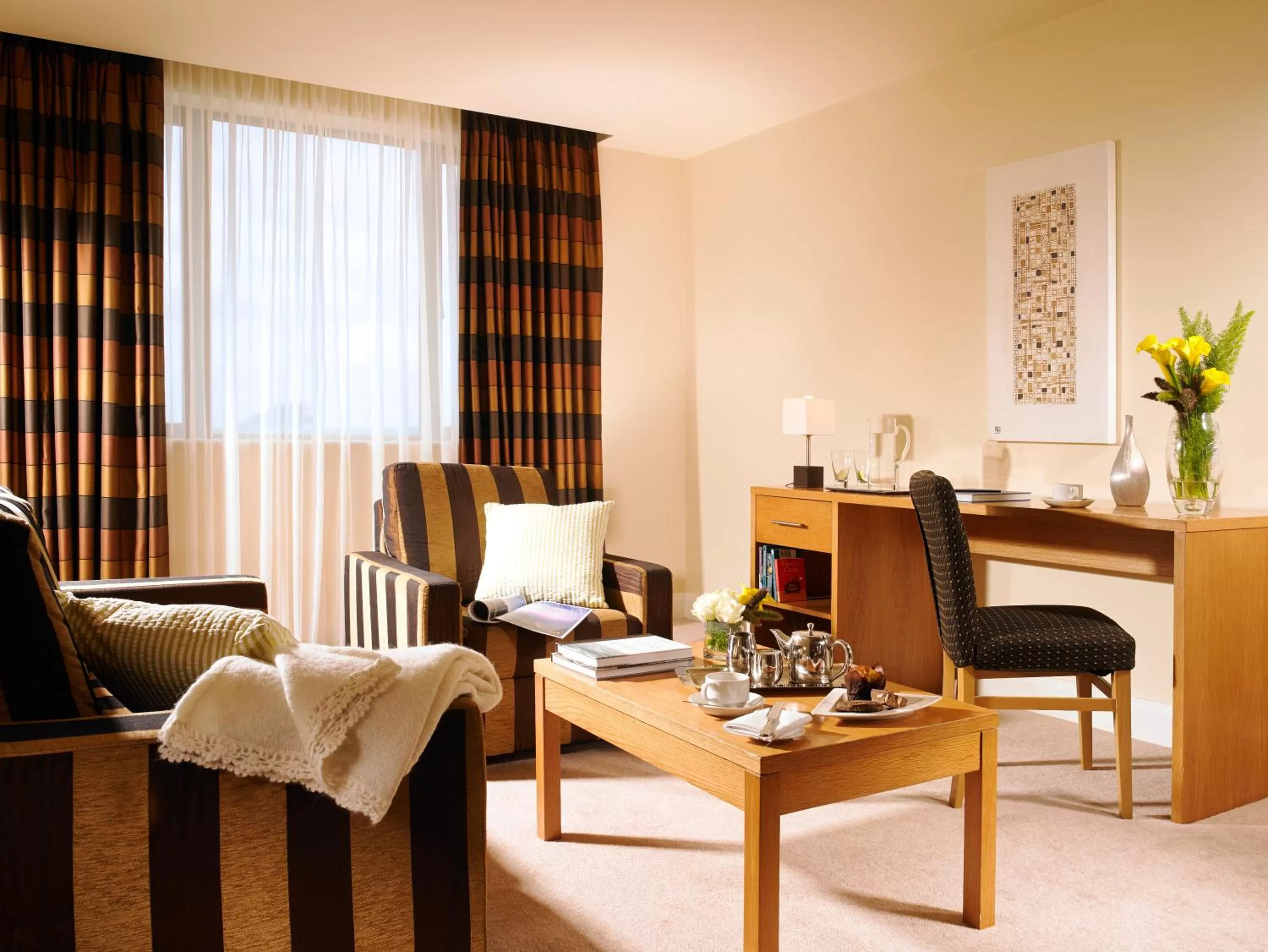 Living room in The Connacht Hotel