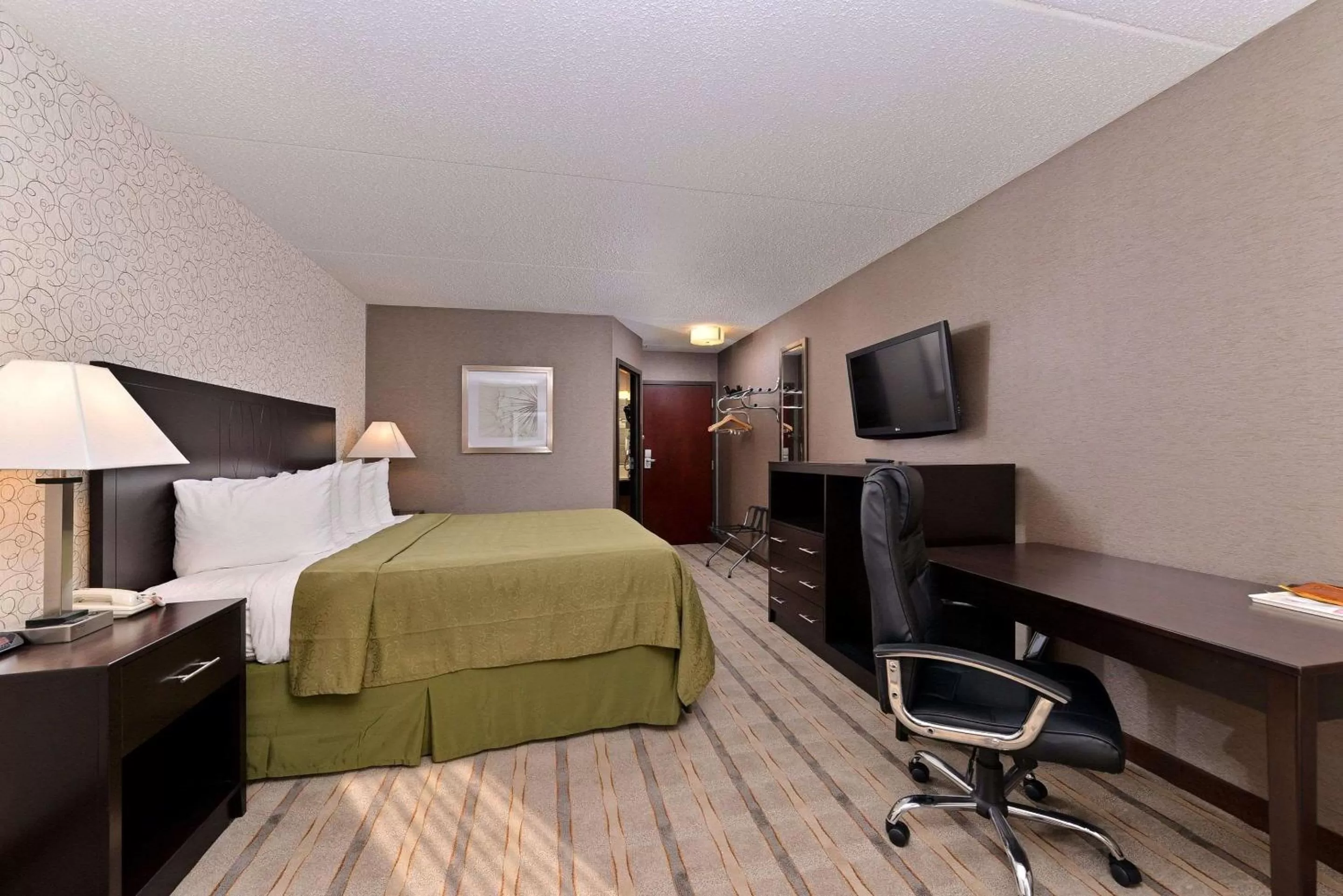 Photo of the whole room, Bed in Quality Inn & Suites Matteson near I-57