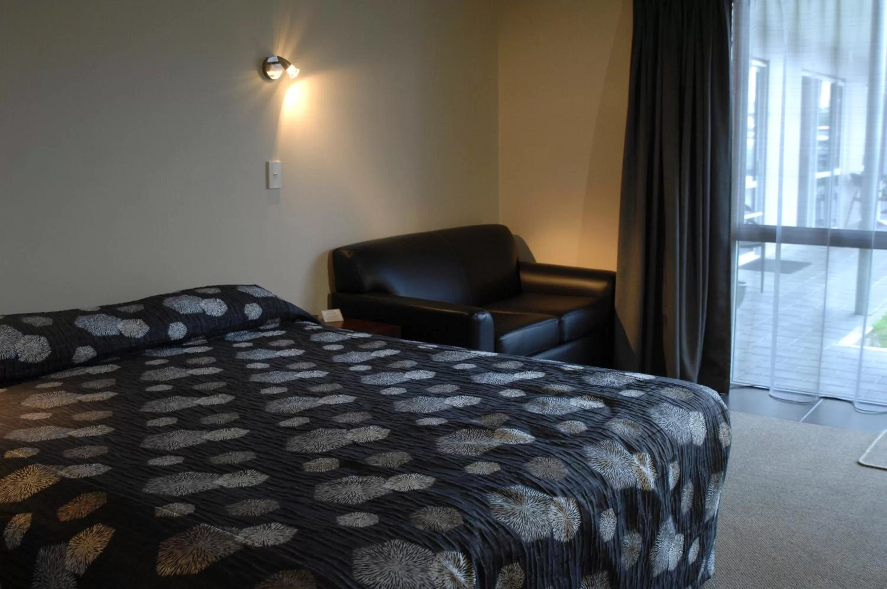 Bed in 295 on Tay Motel