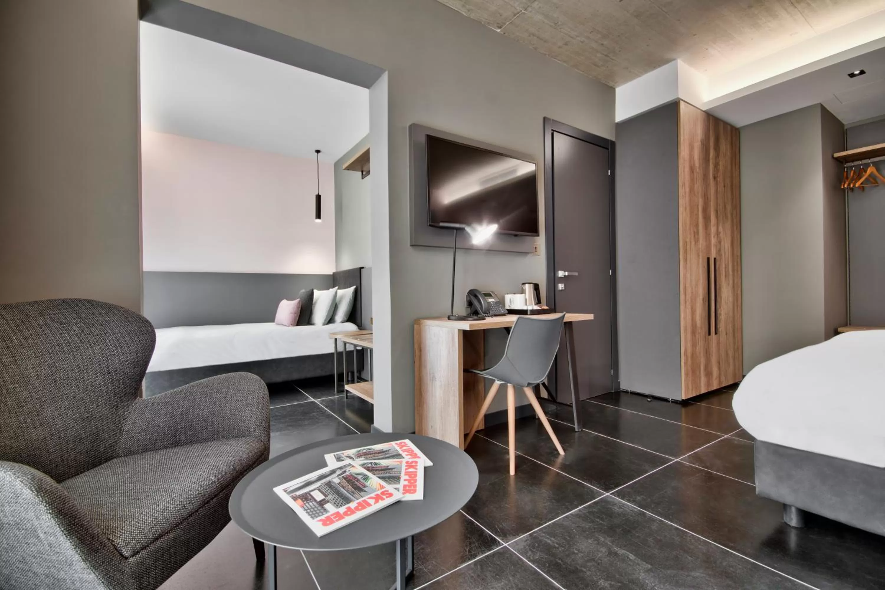 Bedroom, Bed in Number 11 St Julian's Malta - Handwritten Collection