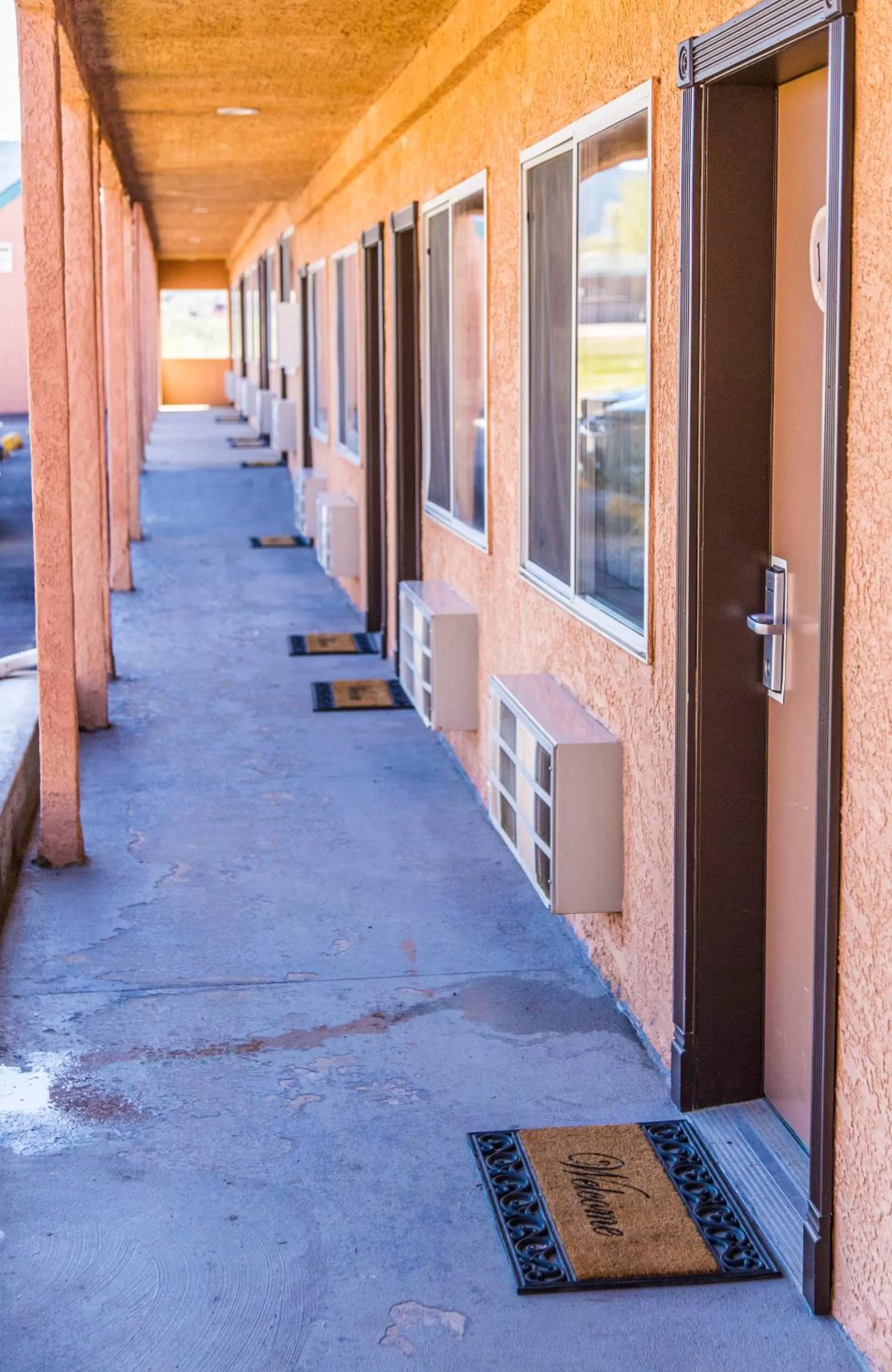 Patio in Mountain View Lodge