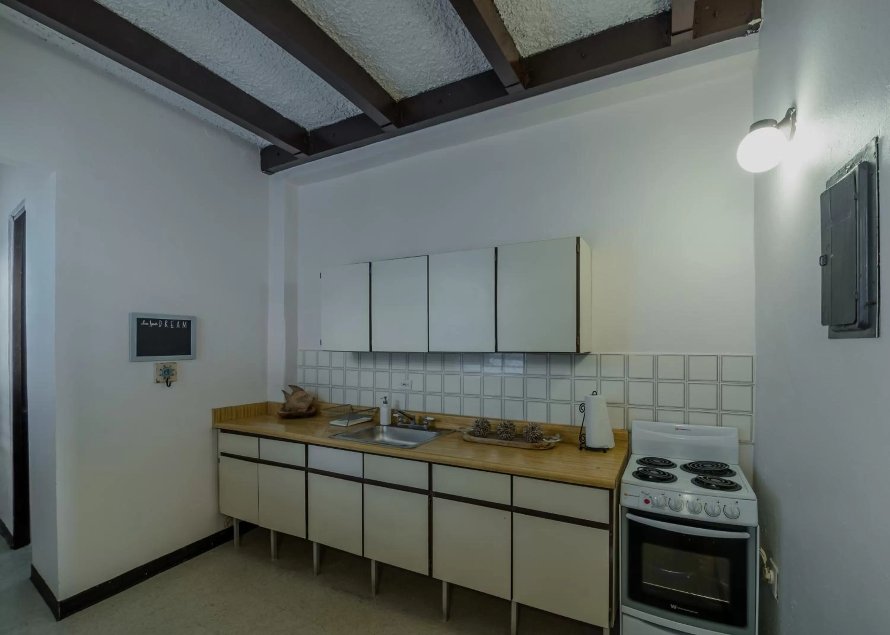 Kitchen or kitchenette in La Capitana Old San Juan Building