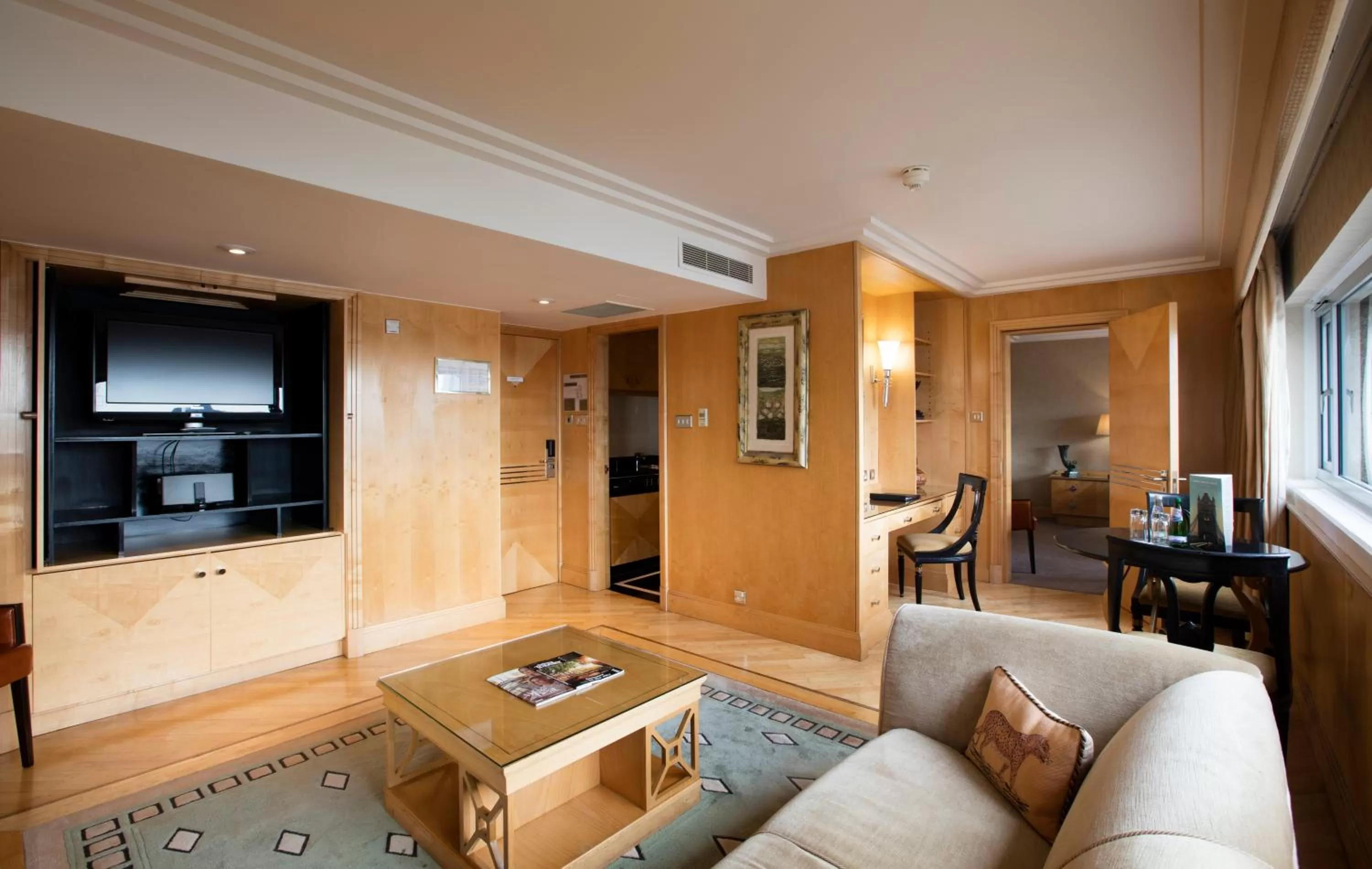 Living room in The Tower Hotel, by Thistle