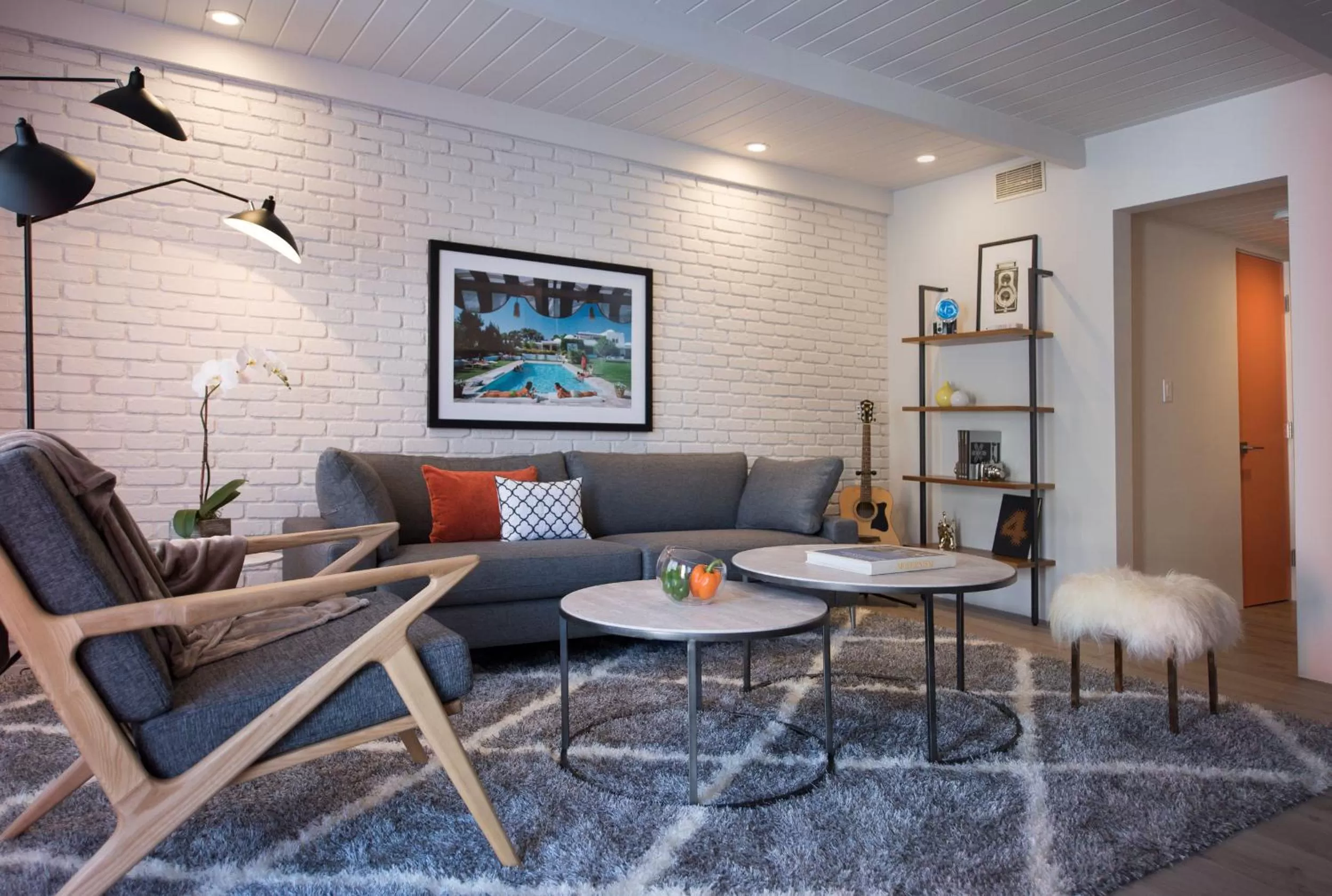 Living room in the Weekend Palm Springs