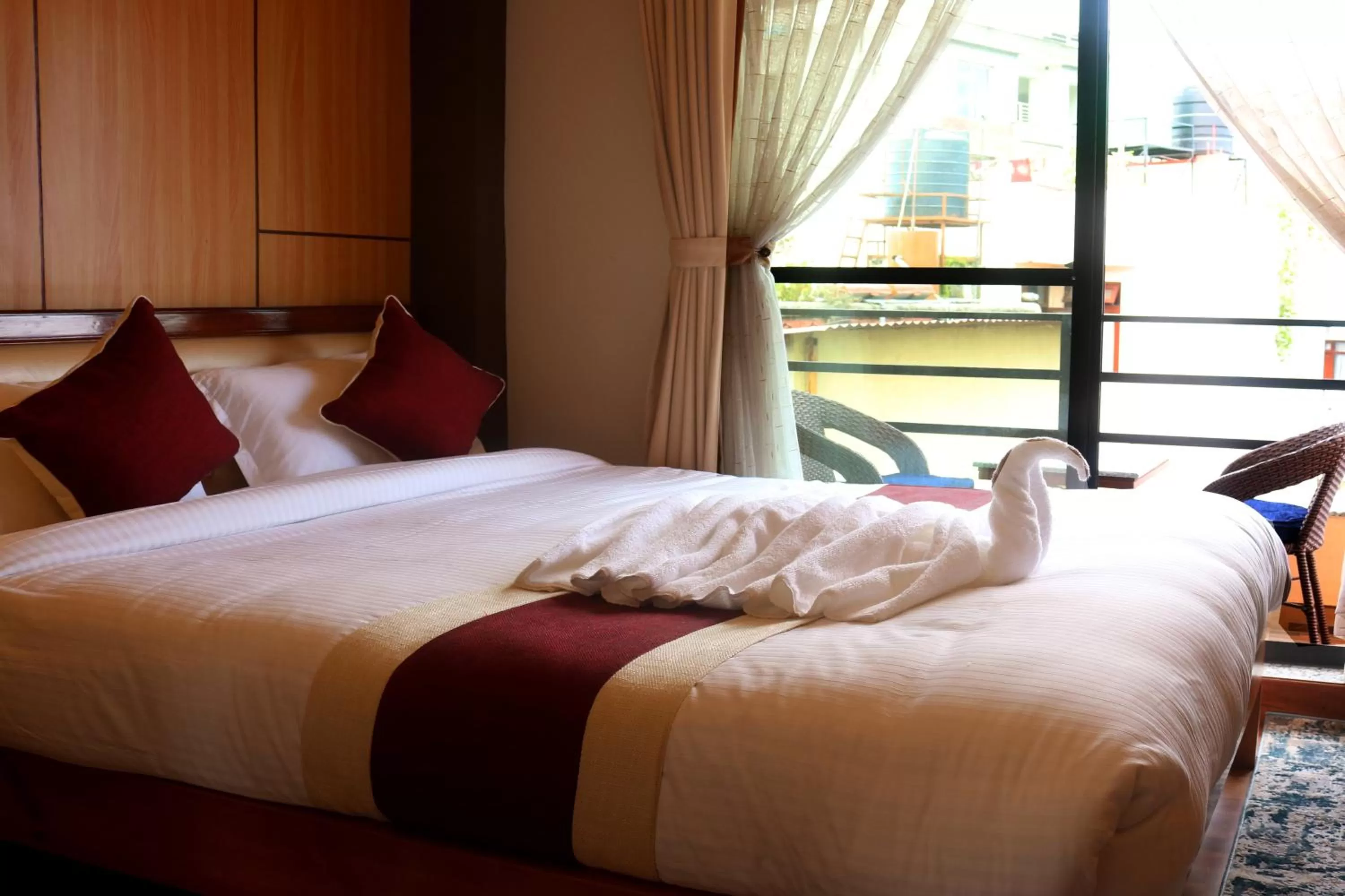 Bed in Hotel Family Ties Pvt. Ltd.