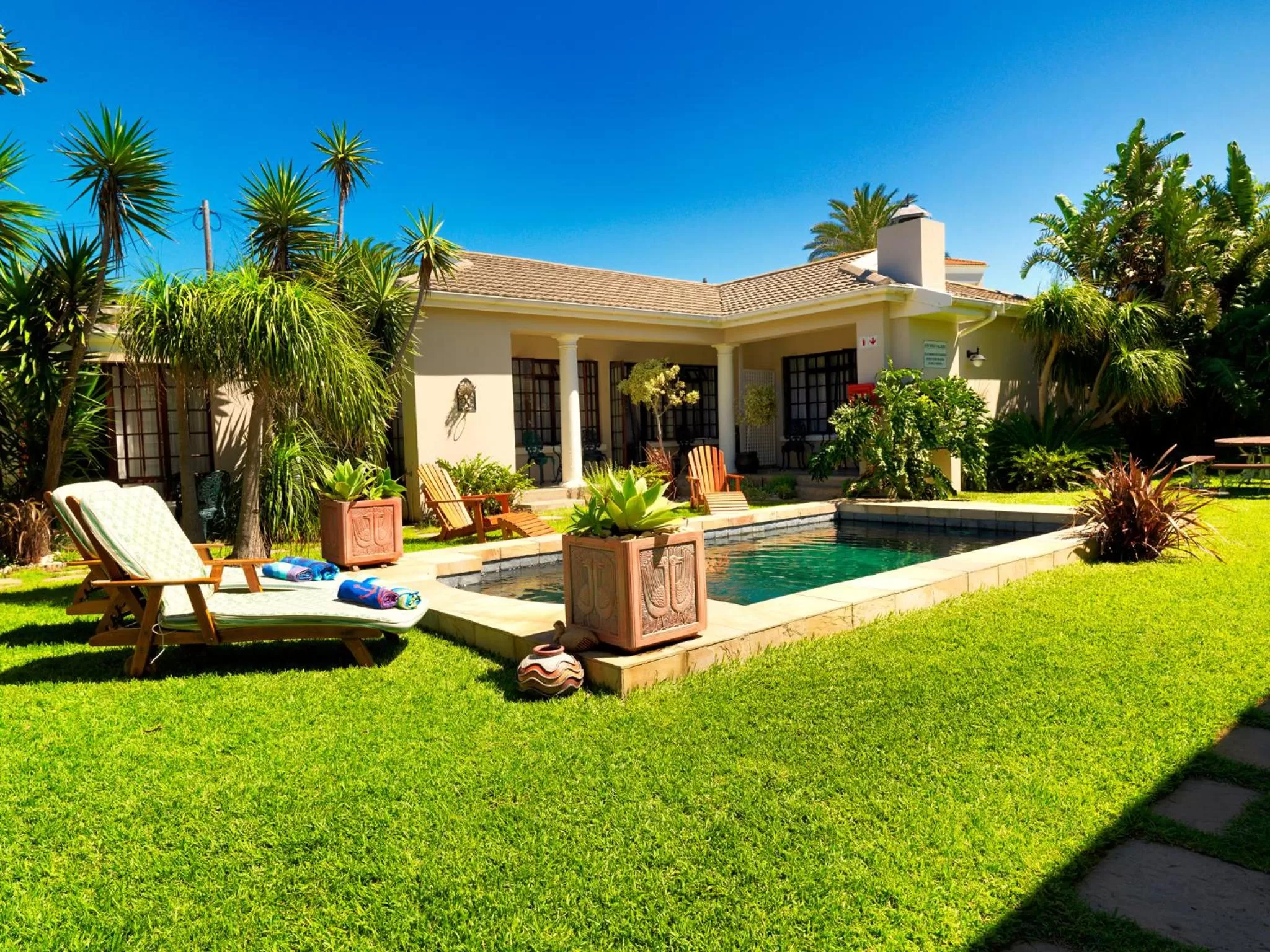 Swimming pool in Beachwalk Bed and Breakfast - #Solar Energy #No Loadshedding