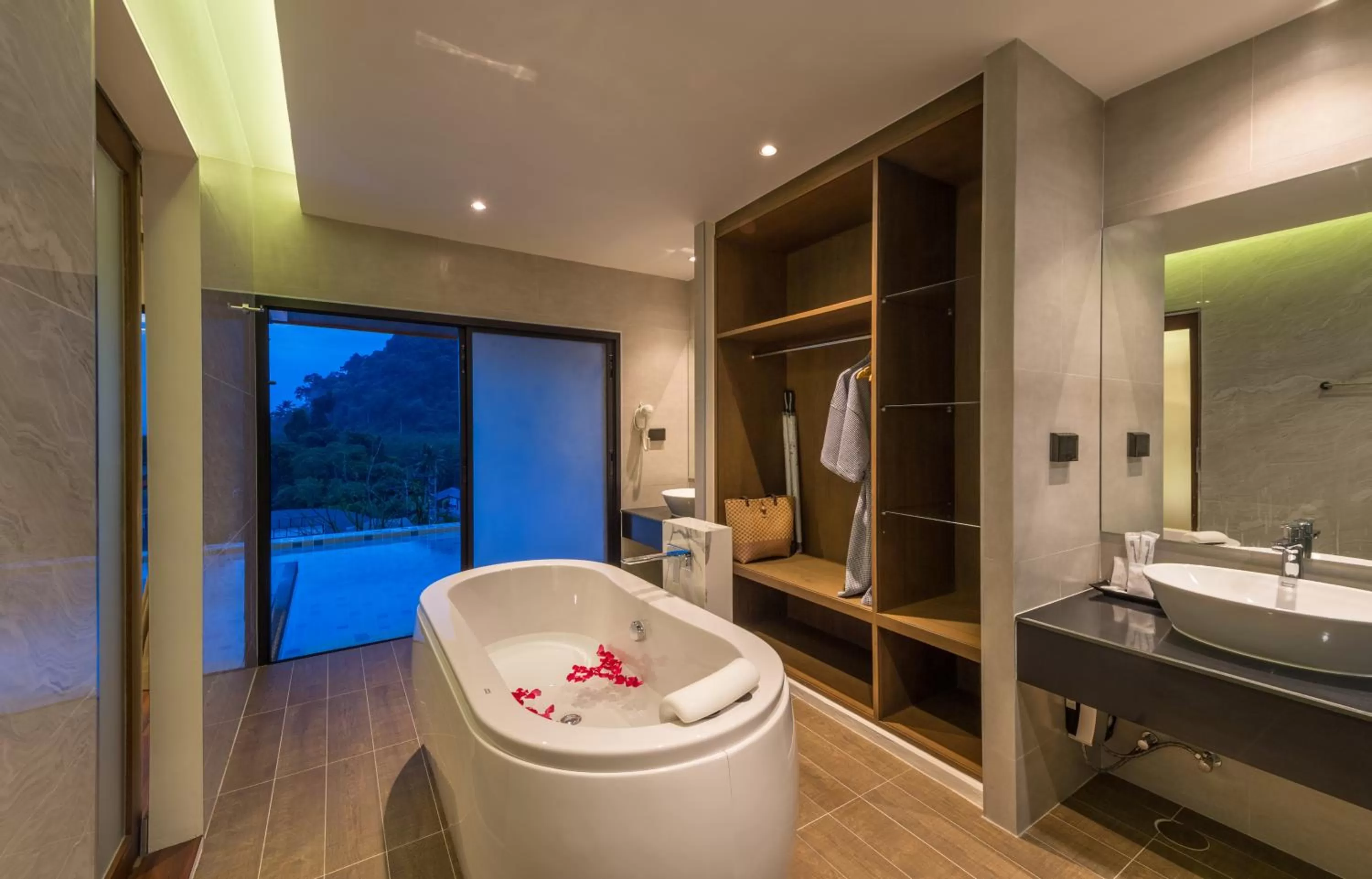 Bathroom in Cher​mantra​ Aonang​ Resort & Pool​ Suite