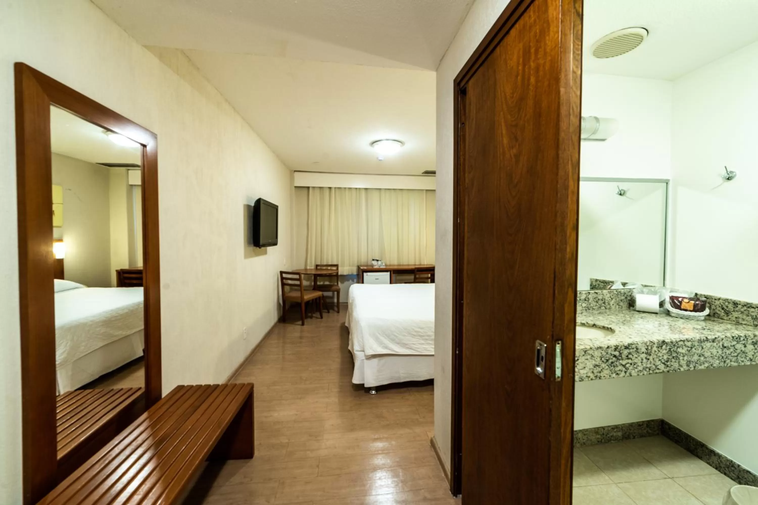 Photo of the whole room, Bed in Hotel Praia Centro