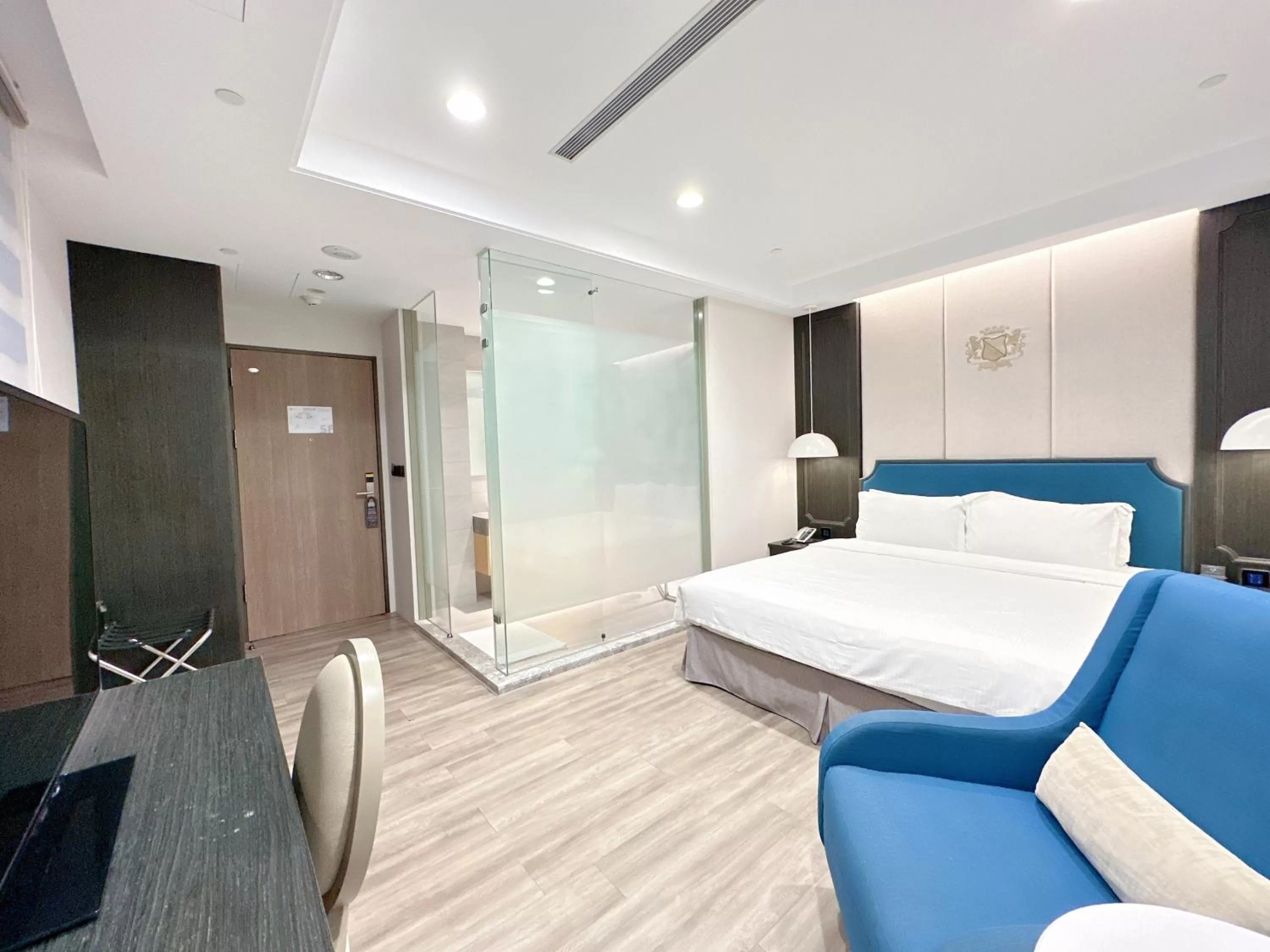 Bed in 台南星鑽國際商旅 Hua Hotel