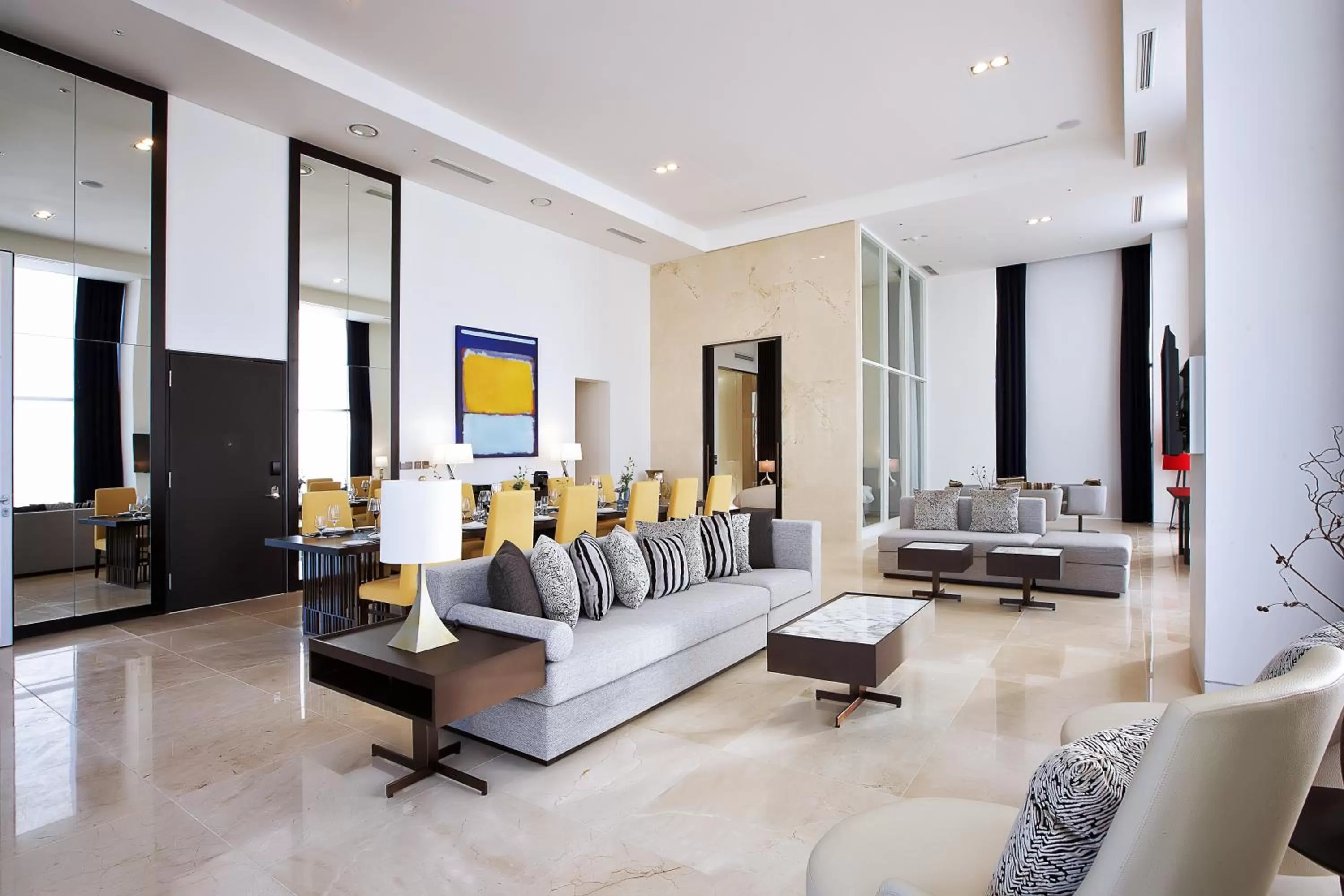 Living room in Hotel Entra Gangnam