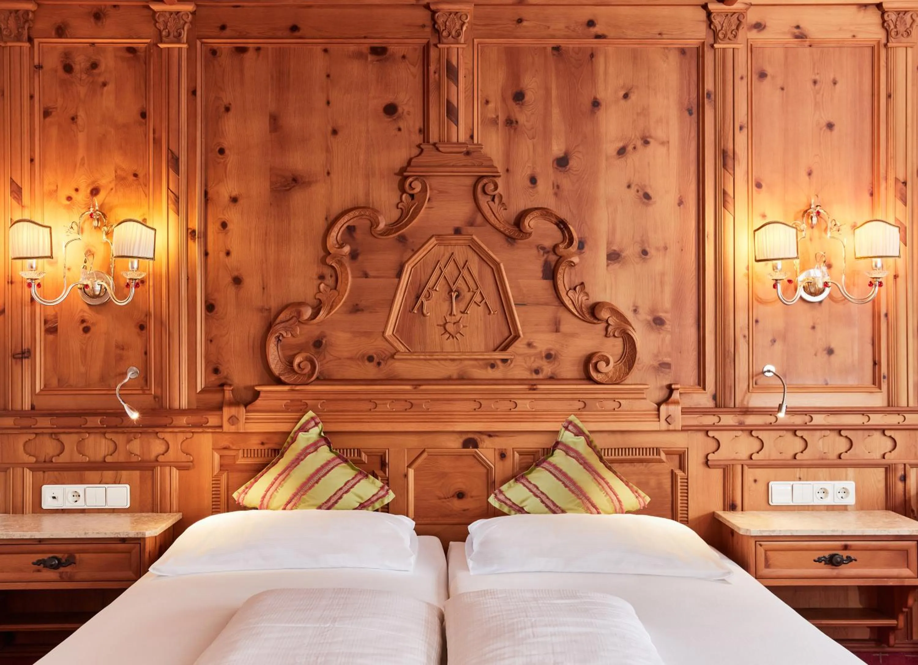 Bed in Luxury All Inclusive Resort Schwarzbrunn 4 Sterne Superior