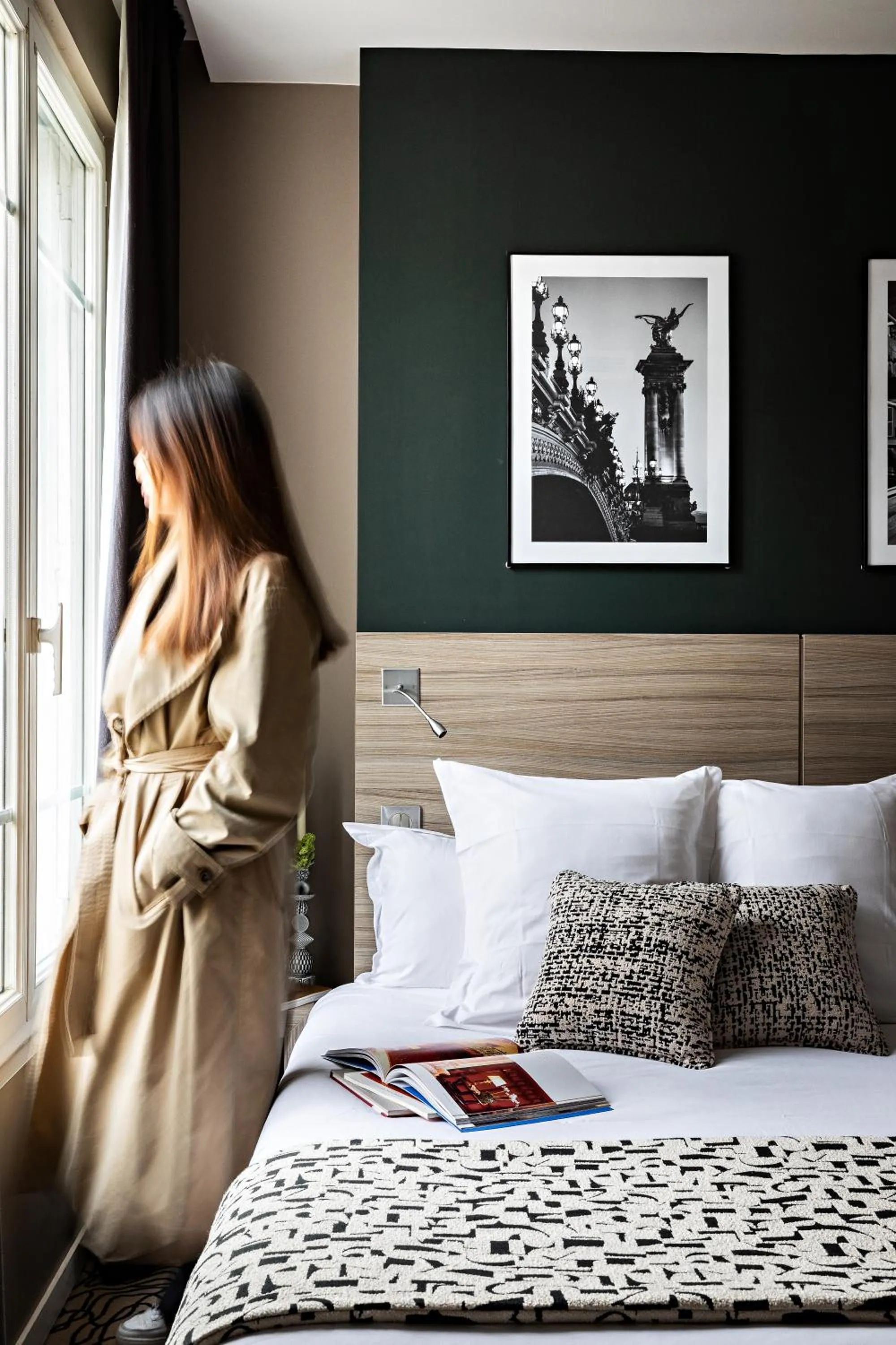 Bed in Best Western Paris Porte de Versailles