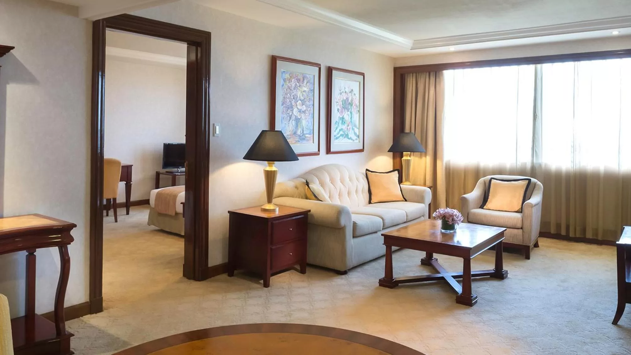 Living room in Marco Polo Plaza Cebu