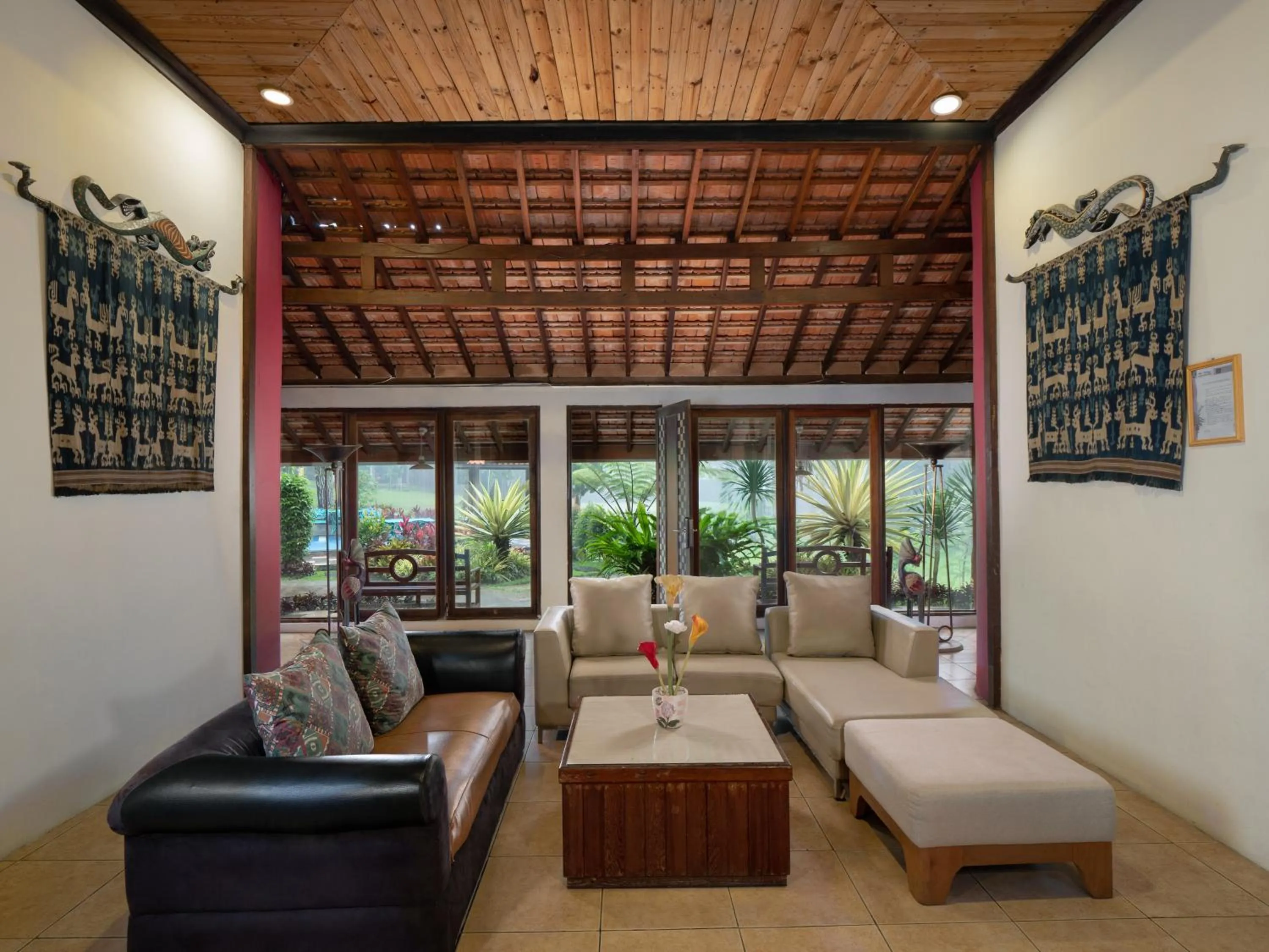 Living room in The Village Resort Bogor Powered by Archipelago