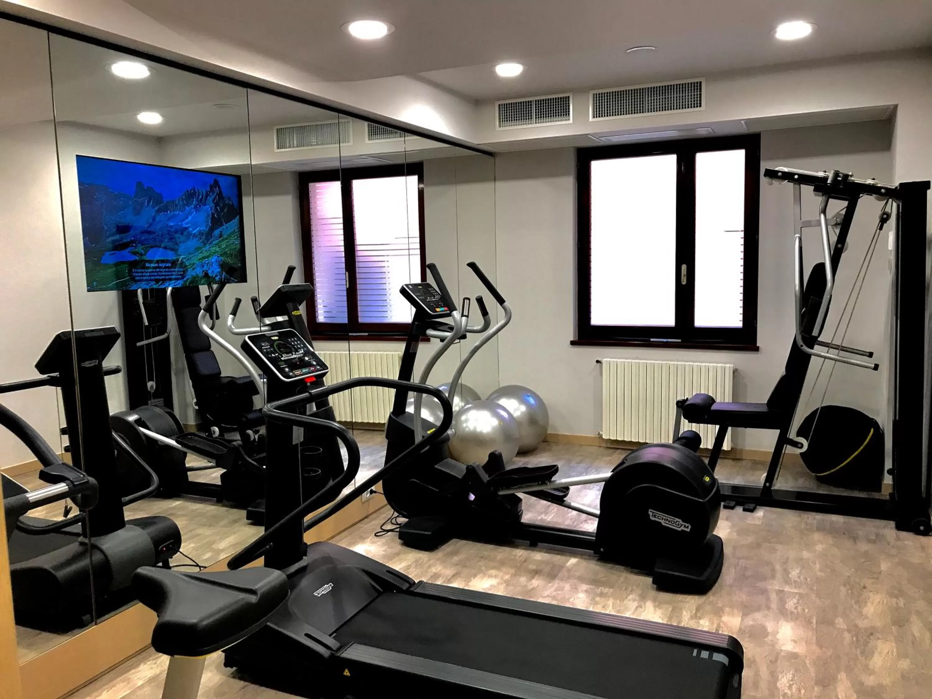 Fitness centre/facilities in Grande Albergo Roma