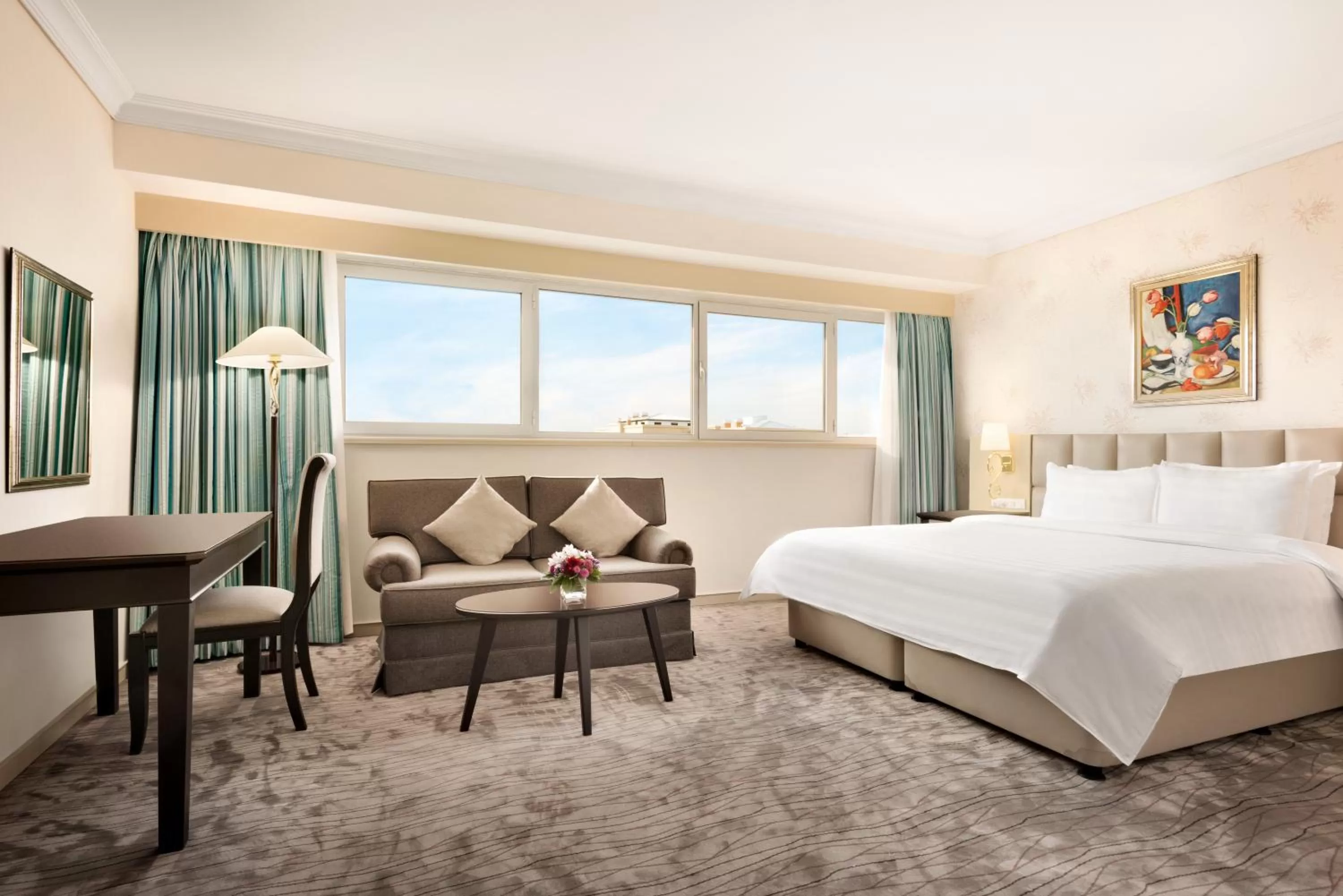 Photo of the whole room, Bed in Wyndham Tashkent