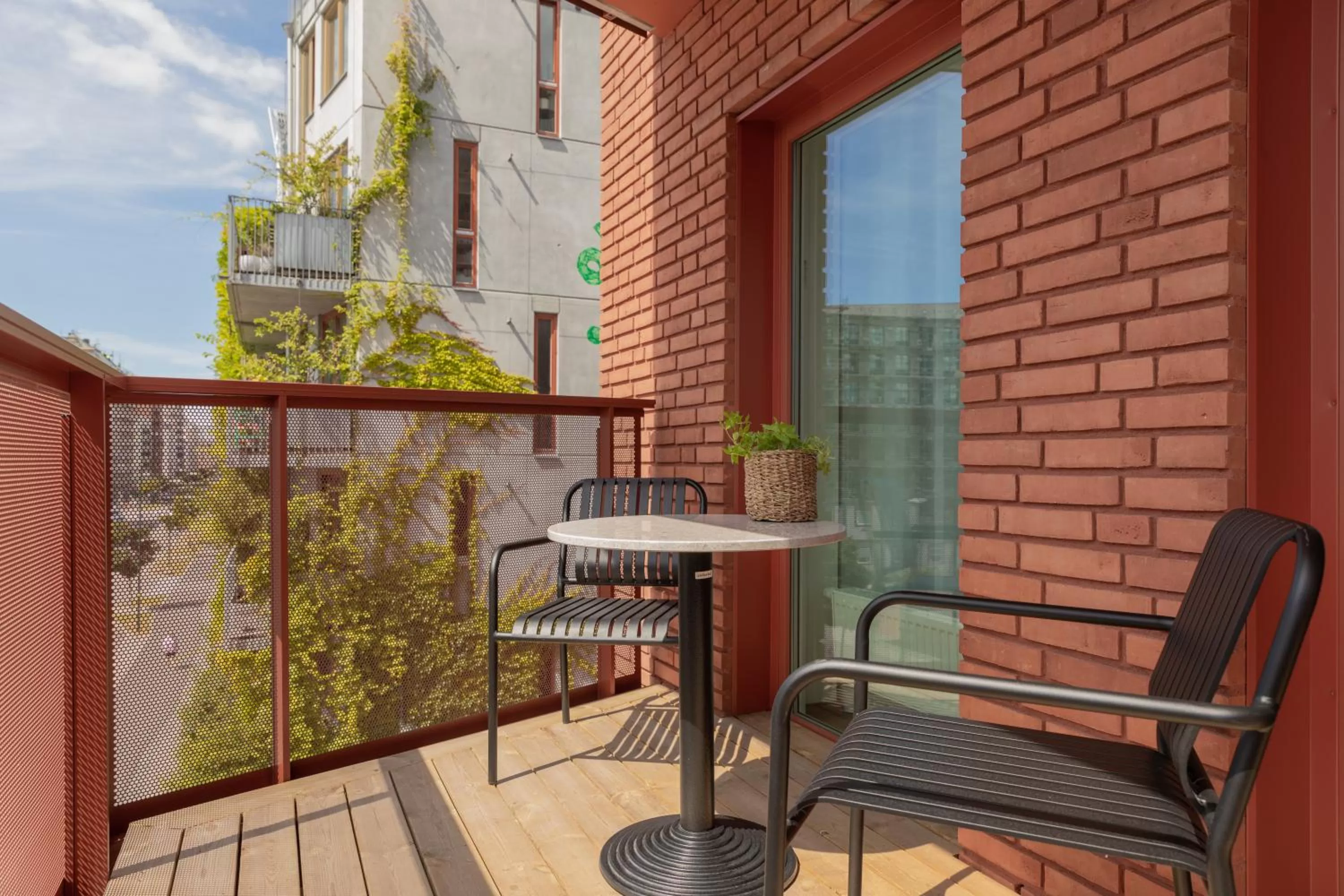 Balcony/Terrace in The More Hotel Västra Hamnen