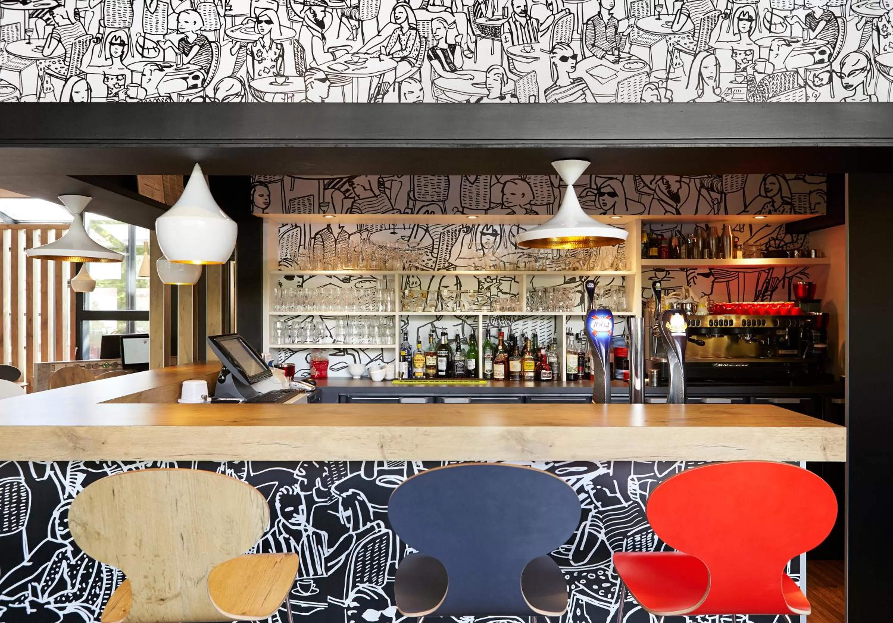 Lounge or bar in ibis Marne La Vallee Champs-sur-Marne