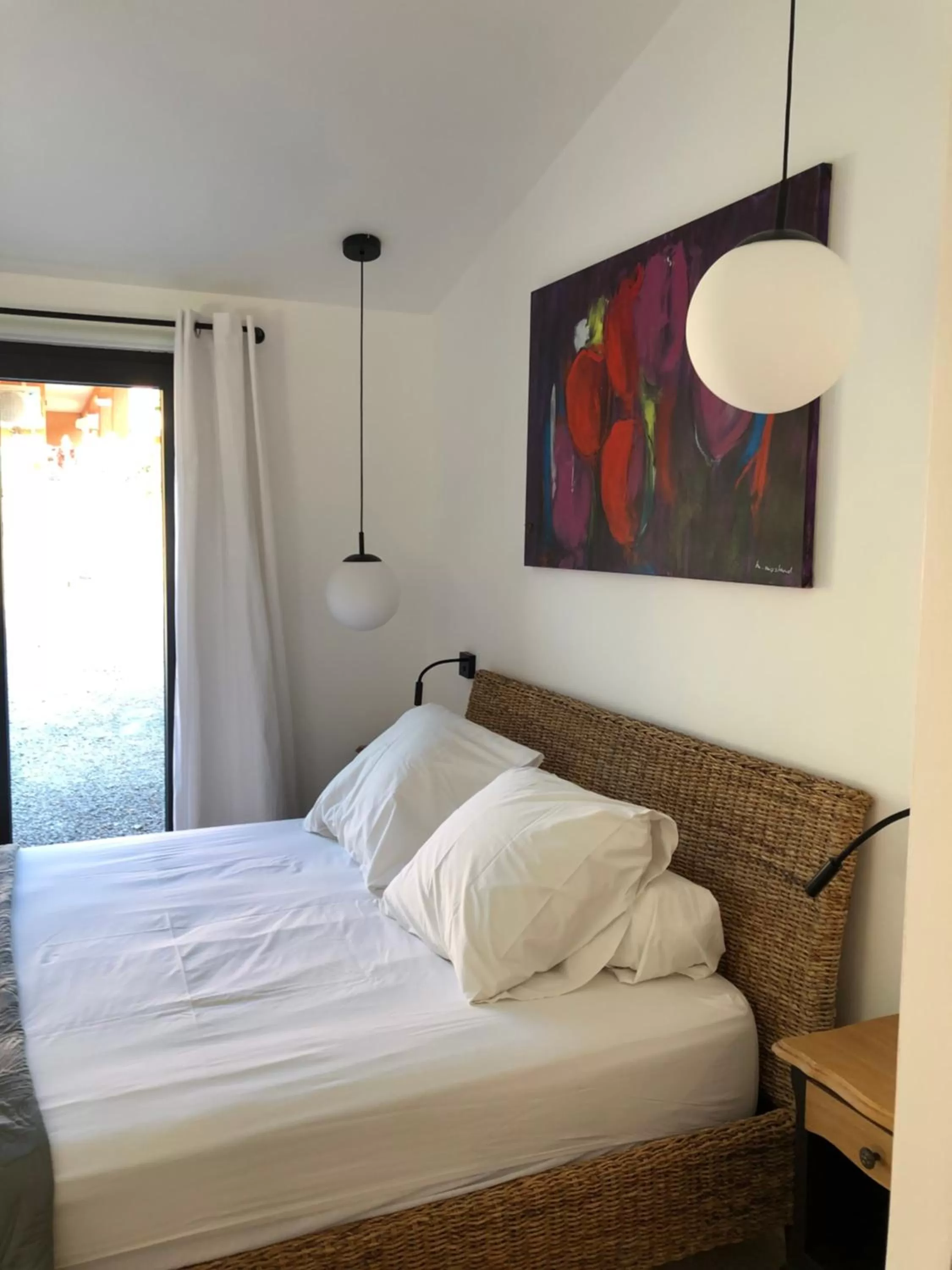Bed in Villa Catharina