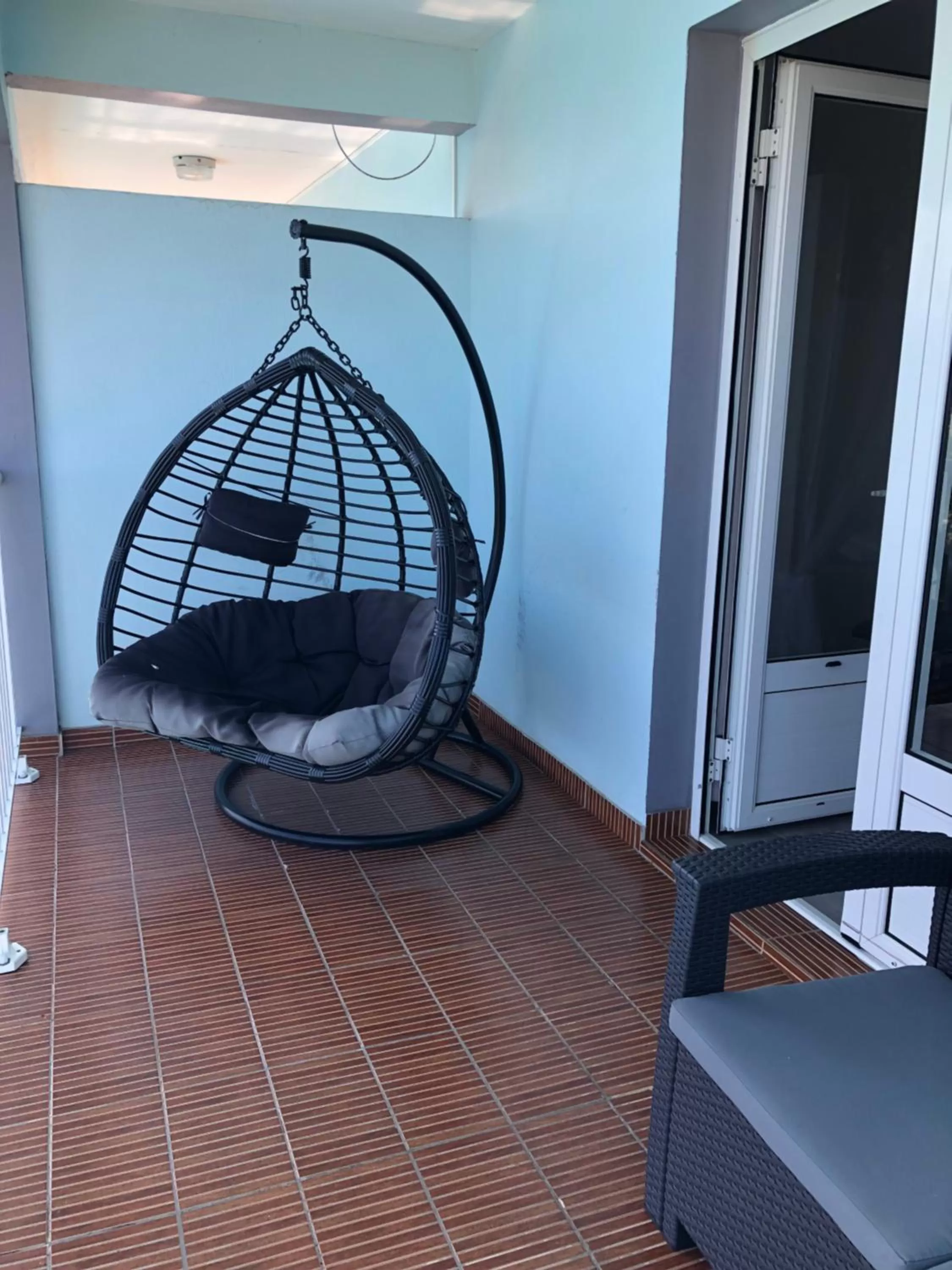 Balcony/Terrace in Hôtel Le Soleil Couchant