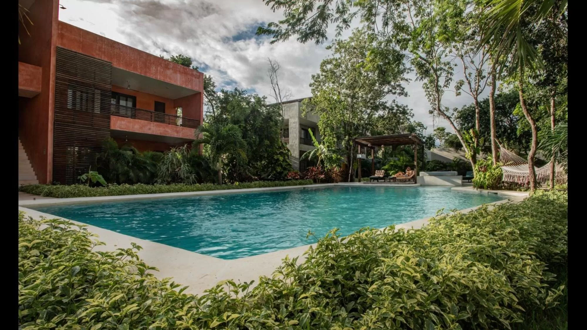 Swimming pool in Panacea Condo Tulum