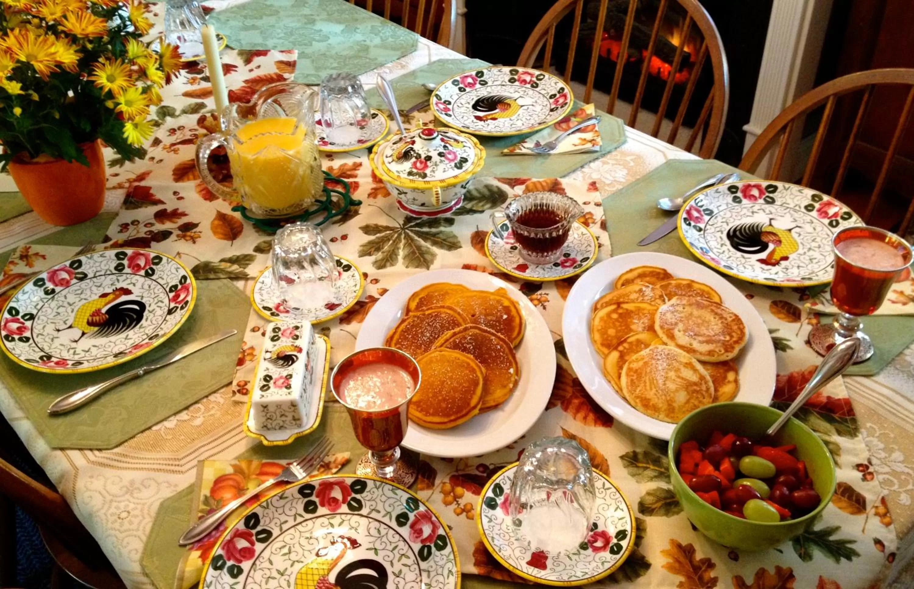 Food close-up in Center Harbor Sutton House B & B
