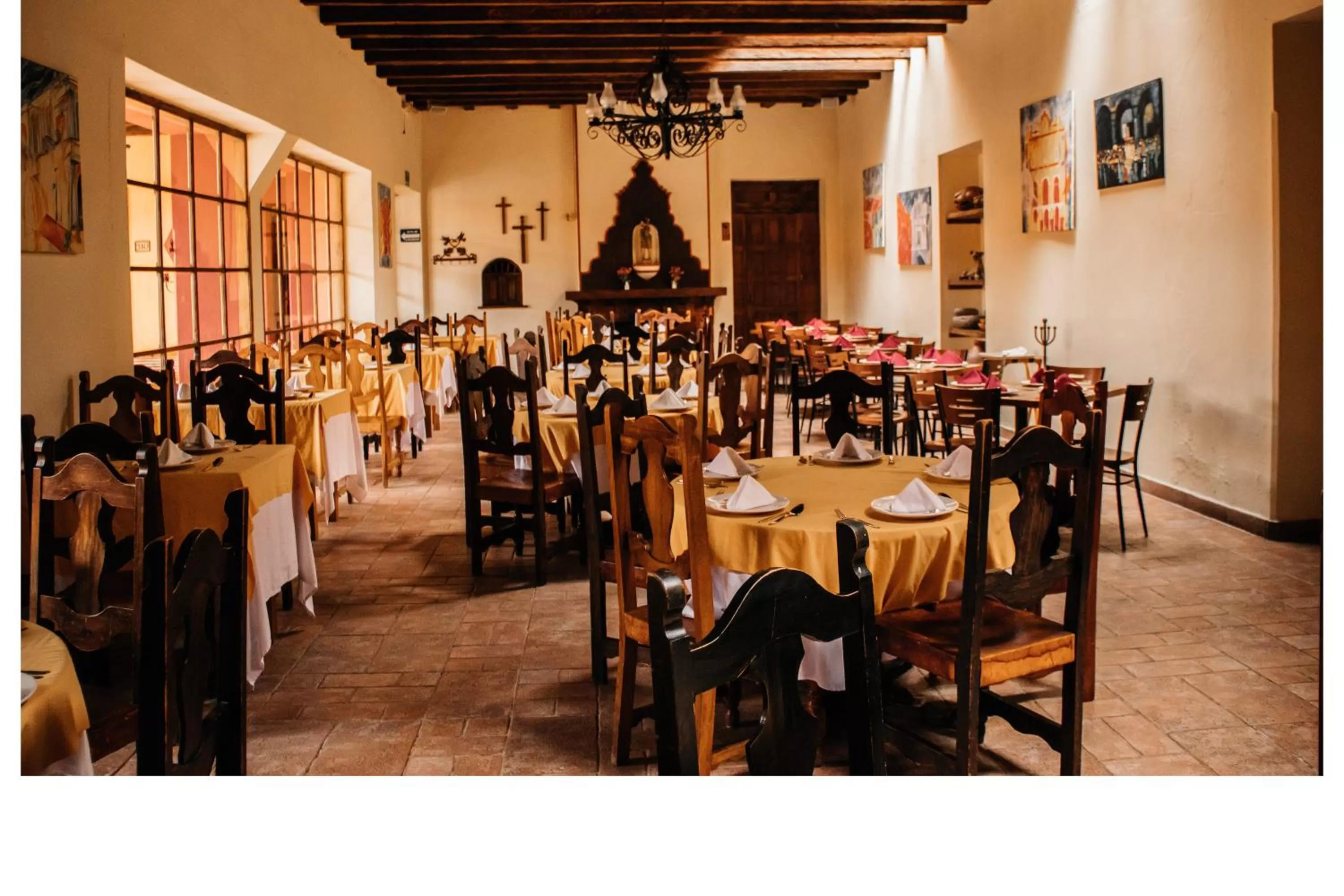 Restaurant/places to eat in Hotel Diego de Mazariegos
