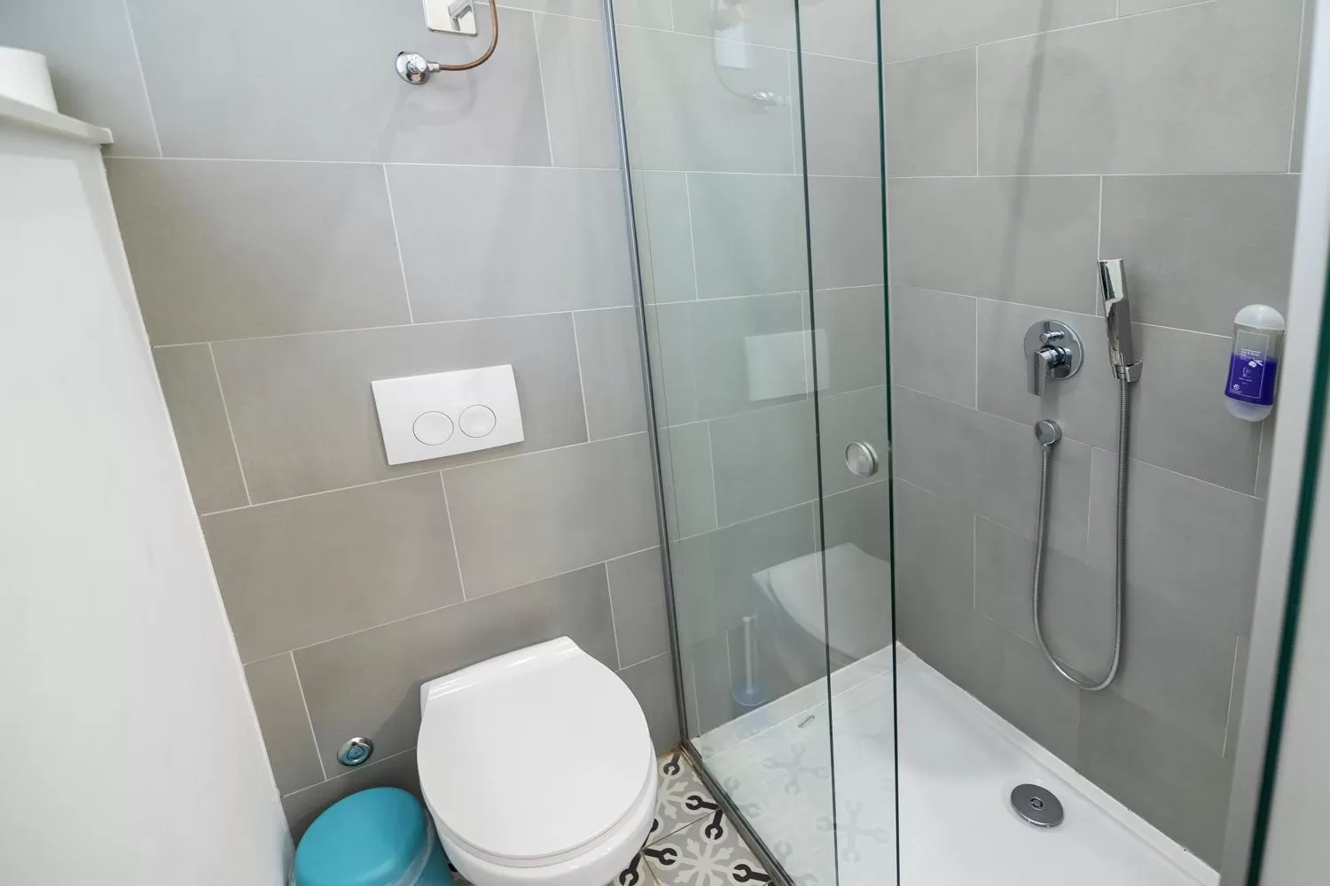 Bathroom in Doma Zagreb Aparthotel