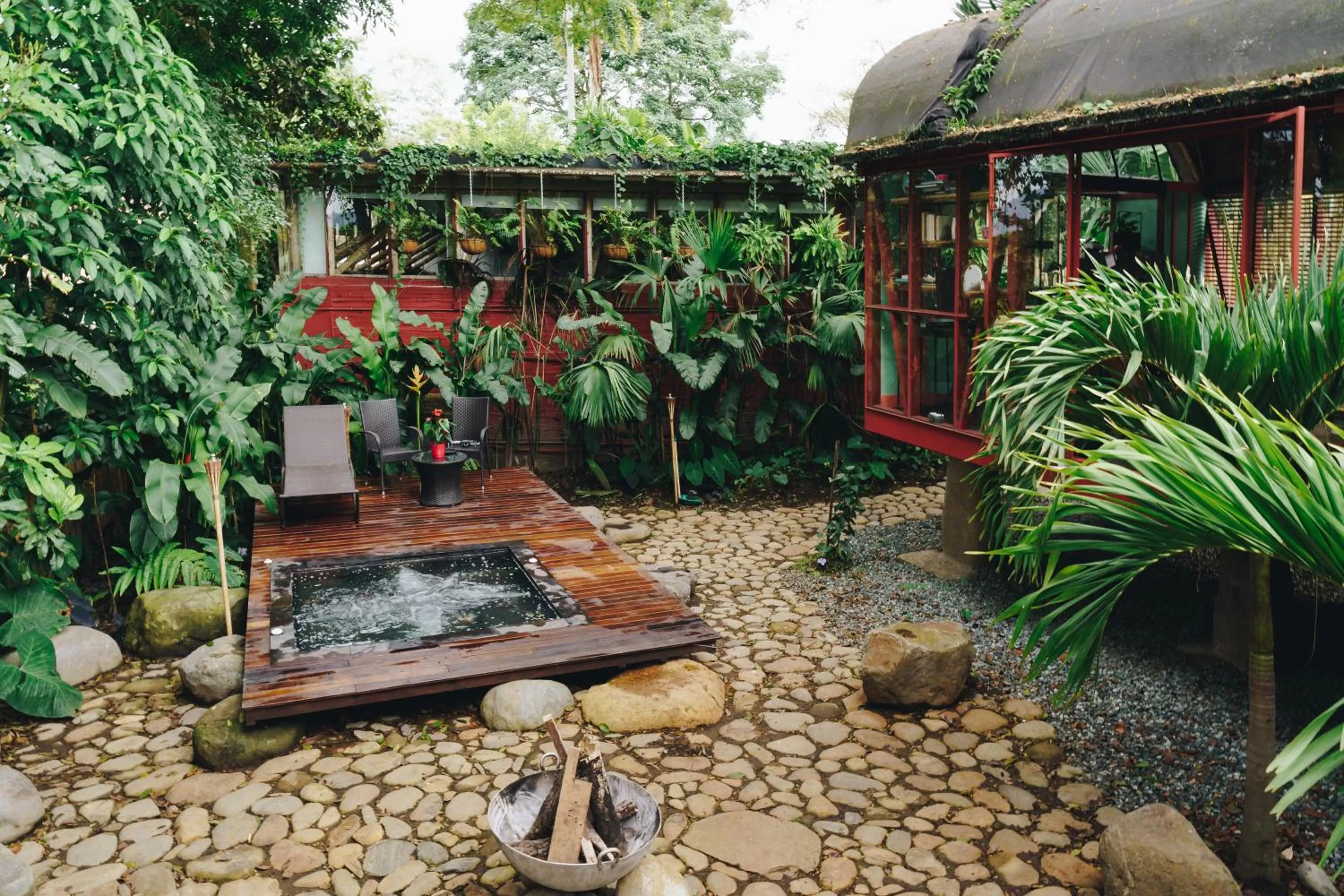 Patio in Sazagua Hotel Boutique