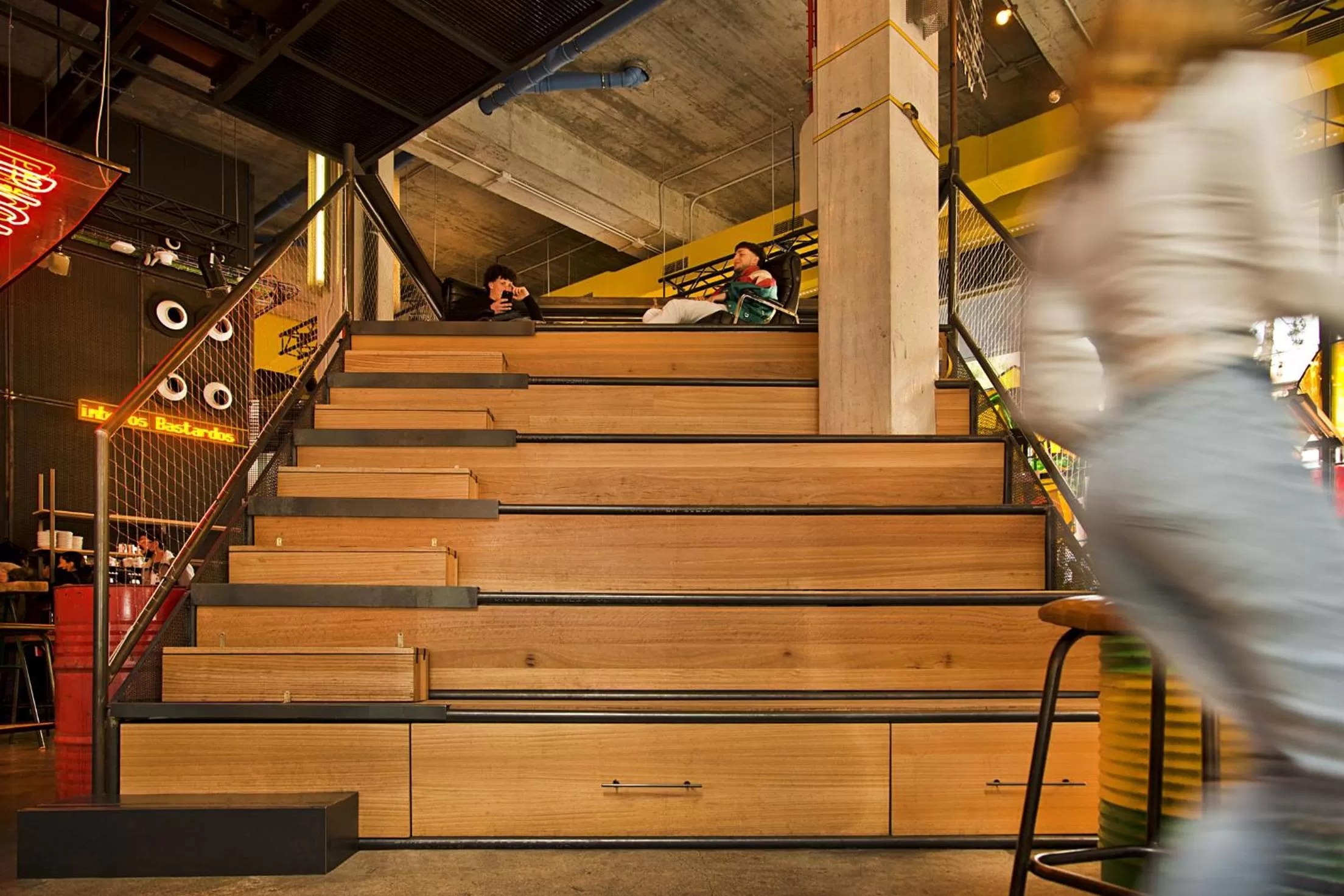 People in Bastardo Hostel