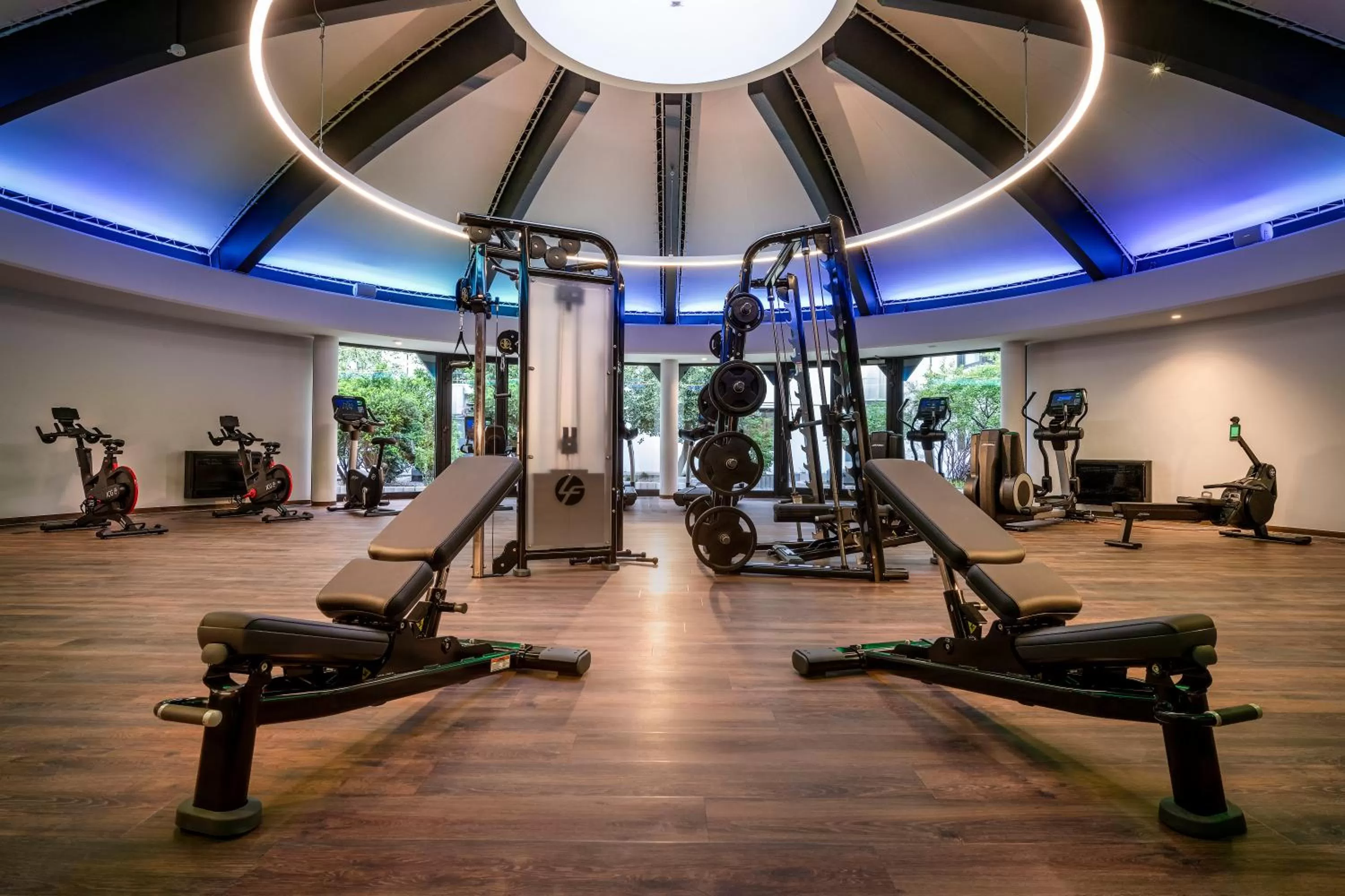 Fitness centre/facilities in DoubleTree by Hilton Berlin Ku'damm