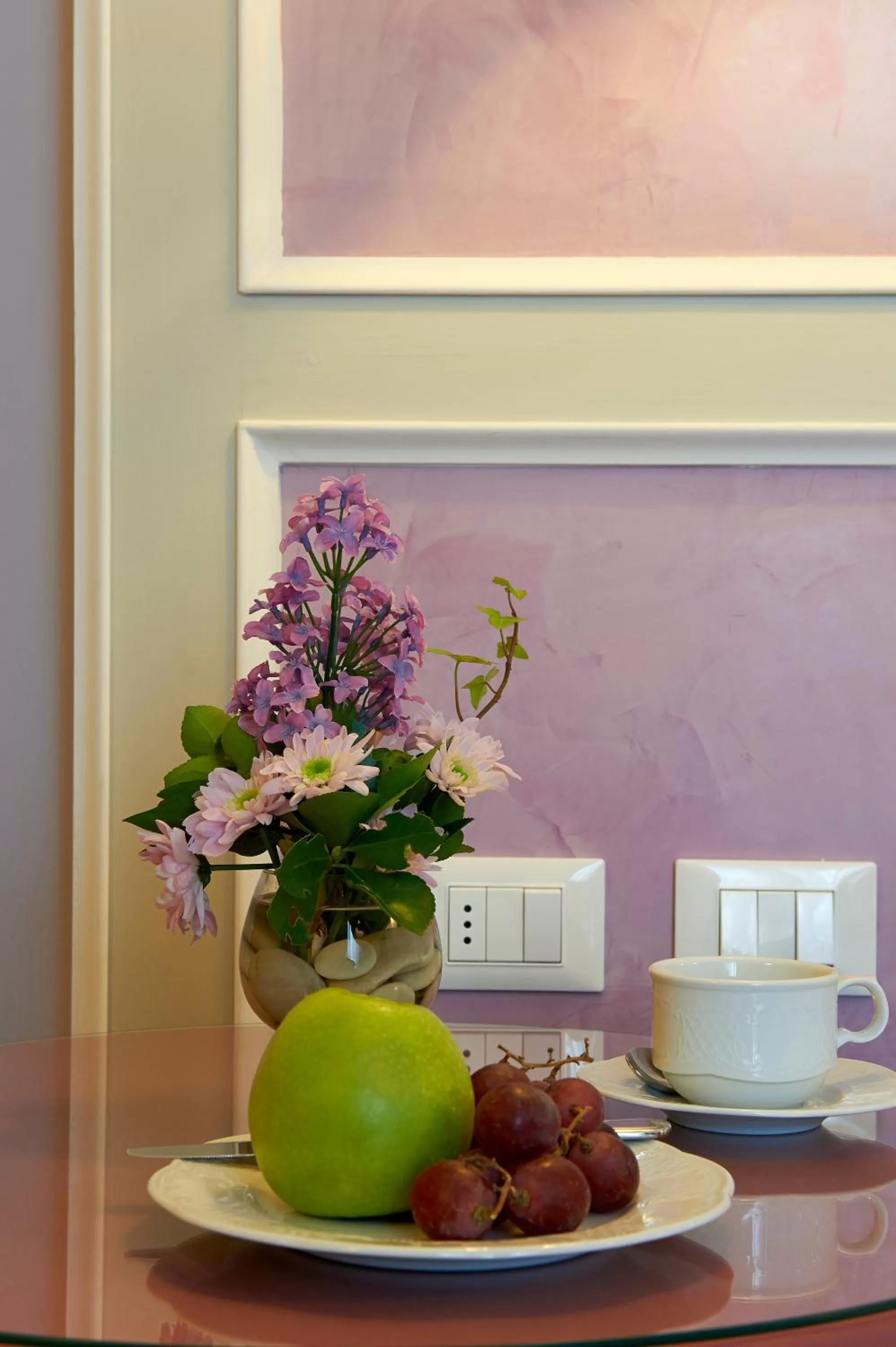 Decorative detail in Hotel Firenze Capitale