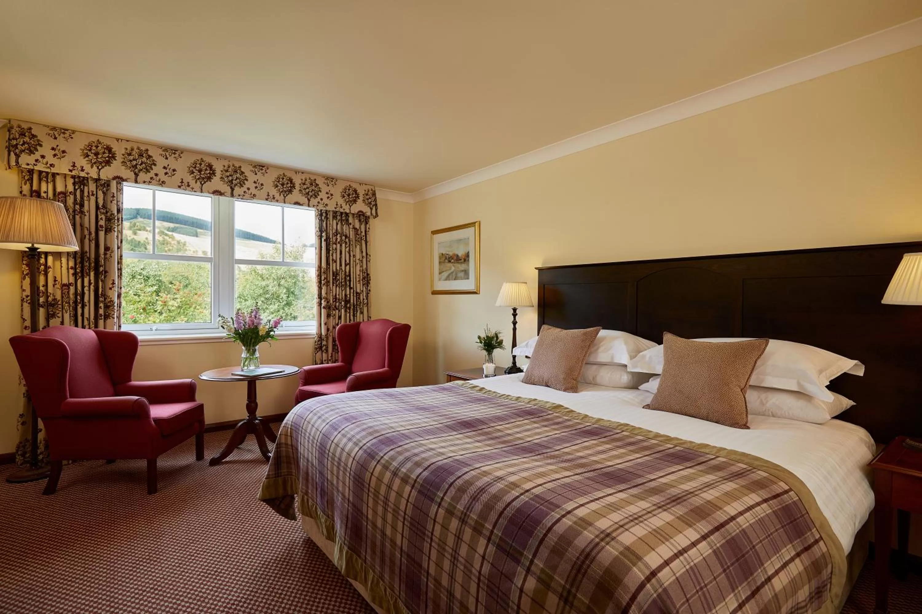 Bedroom, Bed in Macdonald Cardrona Hotel, Golf & Spa