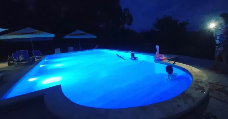 Swimming pool in Vita Gardenia Hotel Tskaltubo