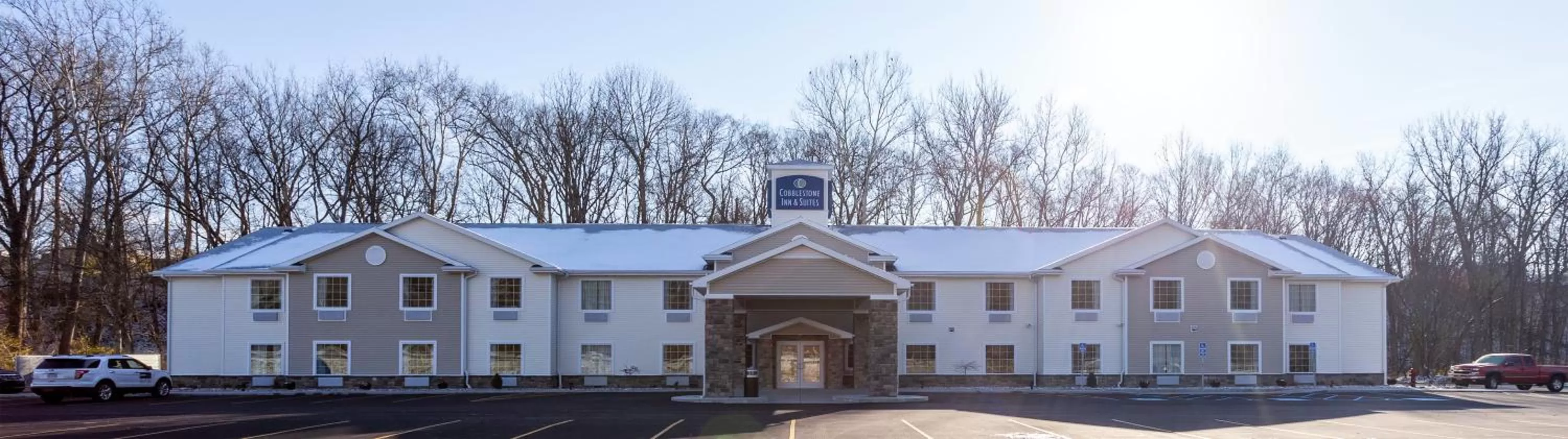 Facade/entrance in Cobblestone Inn & Suites - Brookville