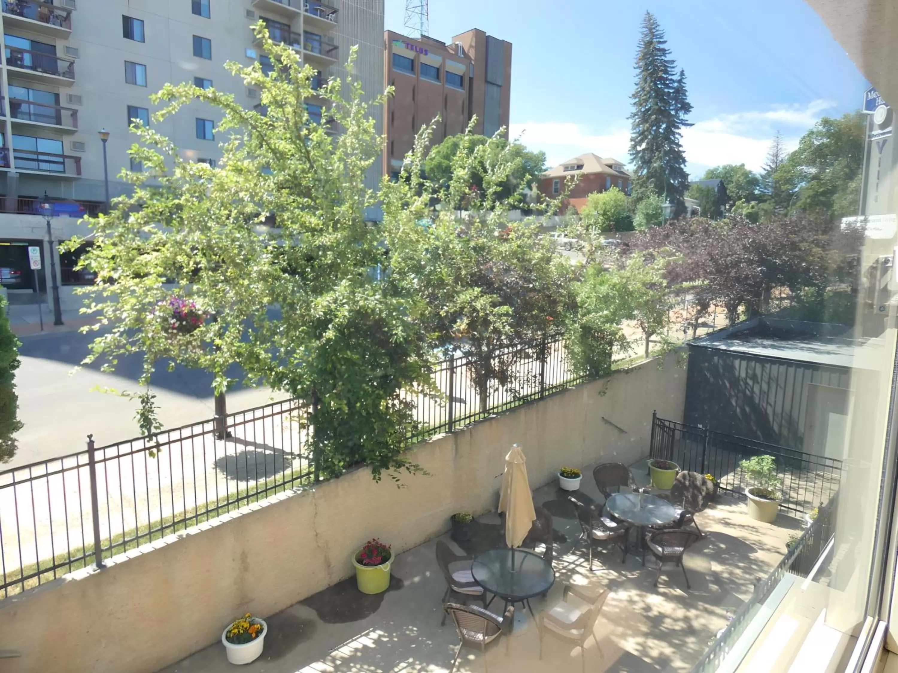 City view in The Medicine Hat Villa