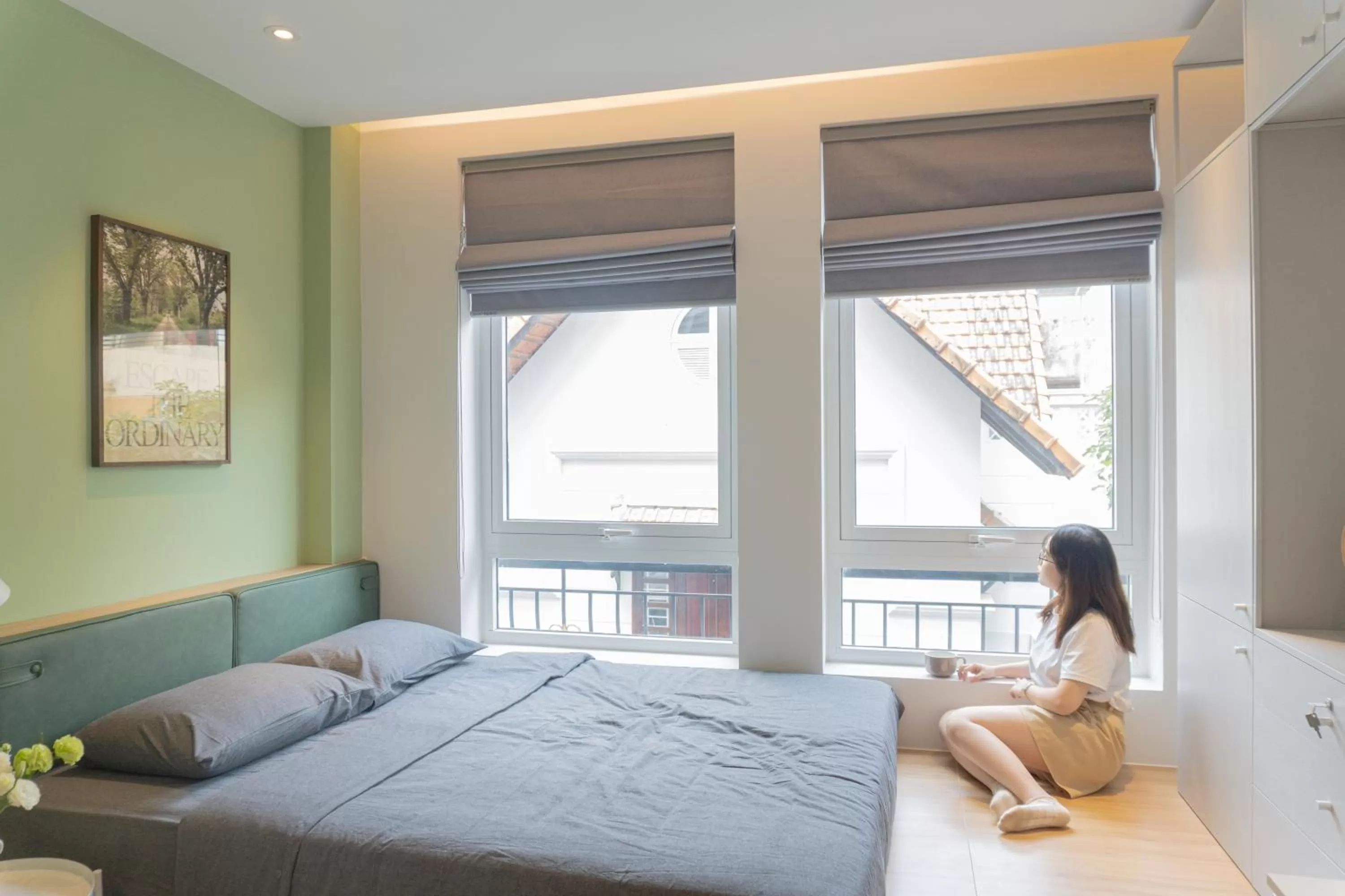 Patio, Bed in M Village Living Cửu Long