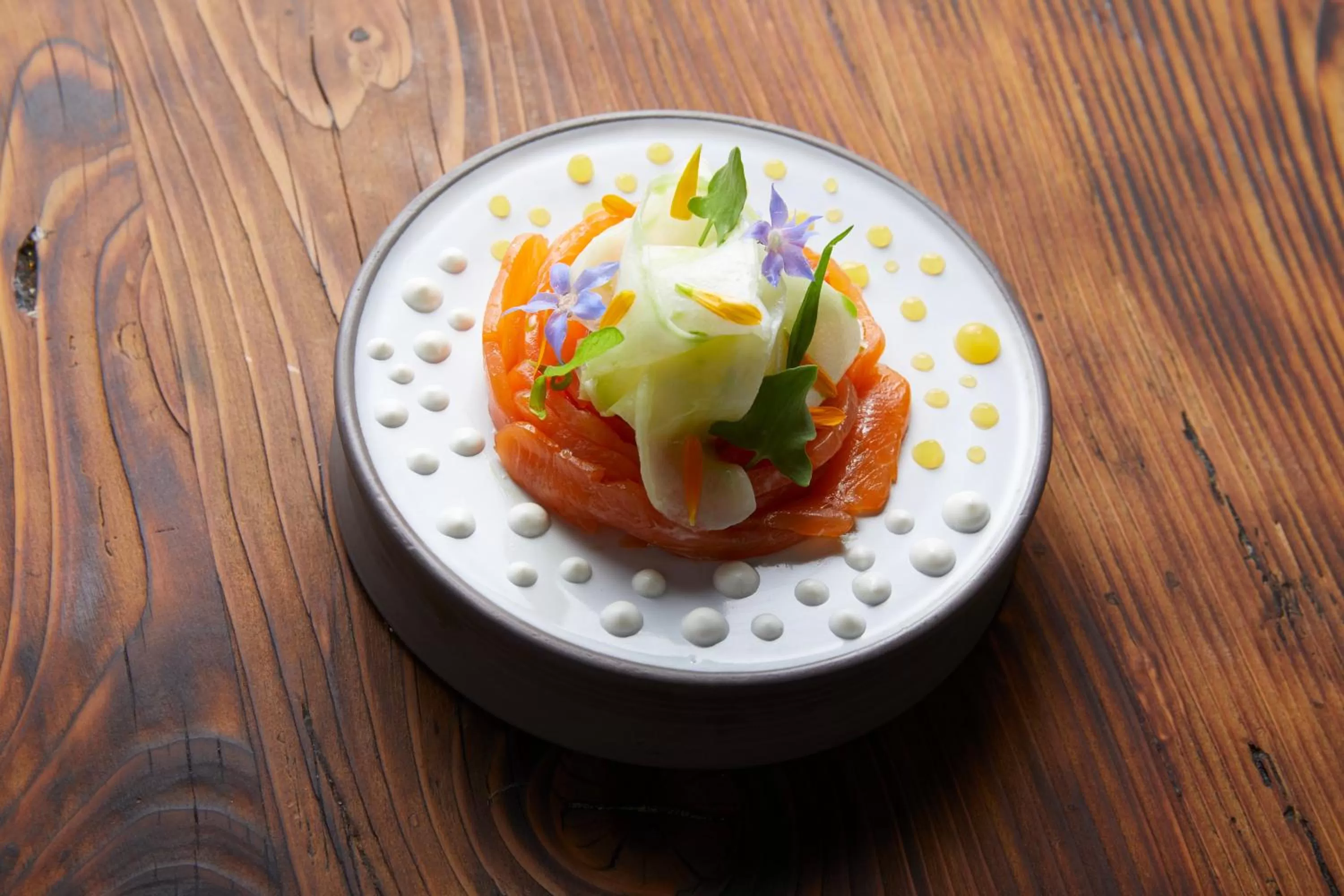 Food close-up in Relais et Châteaux Le Chambard