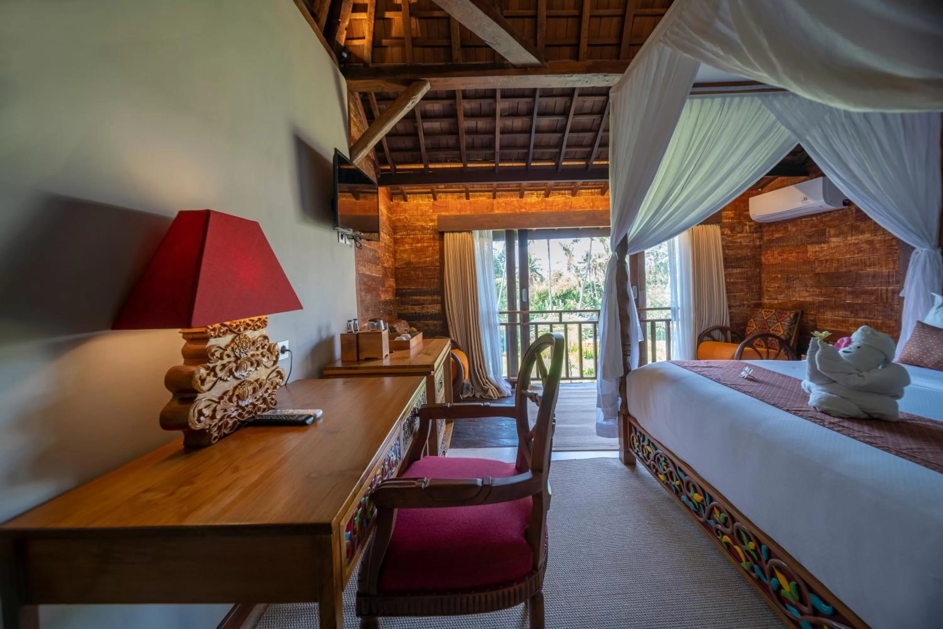 Bedroom, Bed in Menzel Ubud