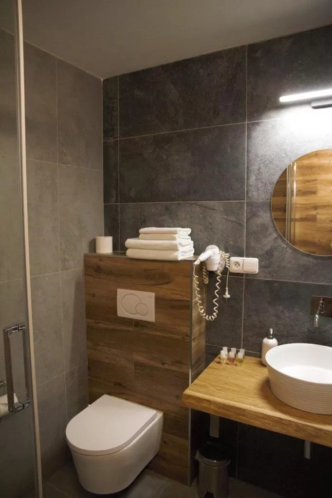 Bathroom in Hotel Svambersky dum