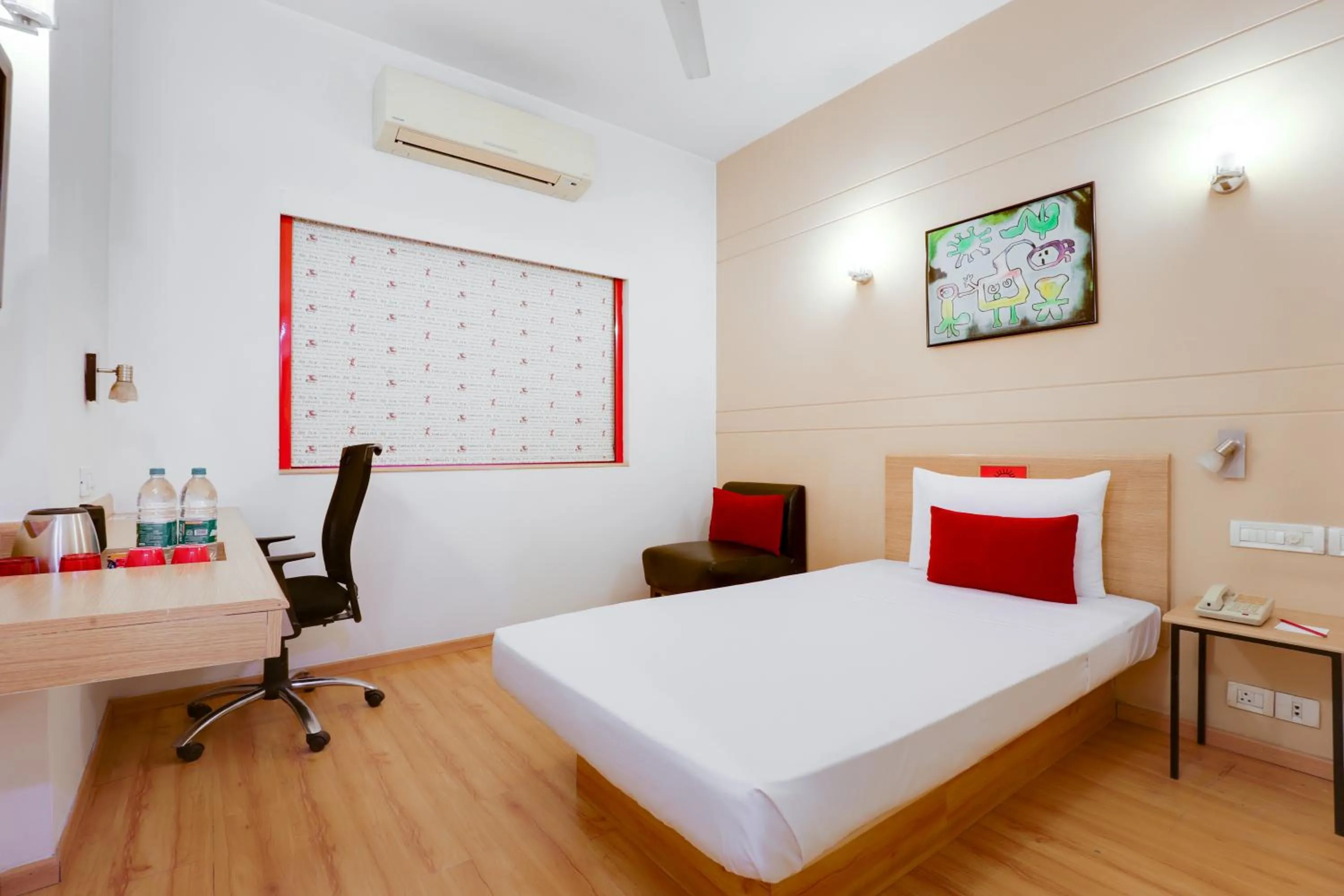 Bedroom, Bed in Red Fox by Lemon Tree Hotels, East Delhi
