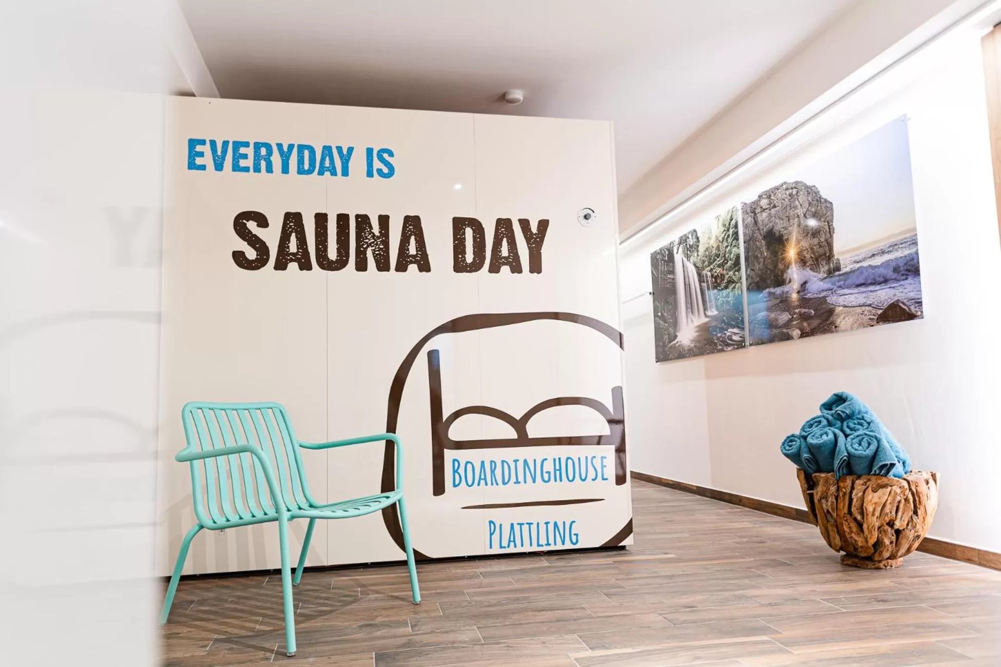 Sauna in Boardinghouse Plattling