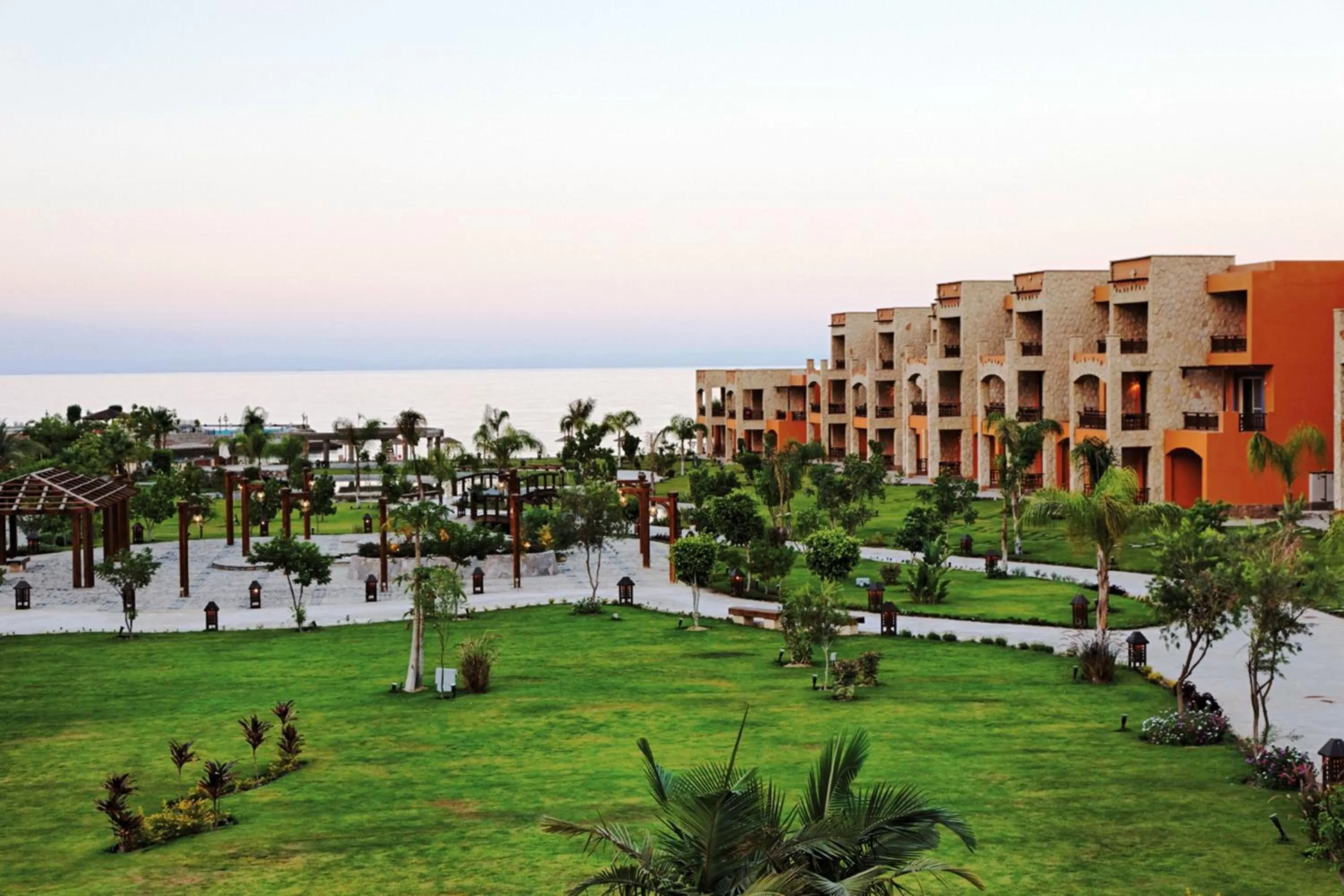 Natural landscape in Mövenpick Resort El Sokhna