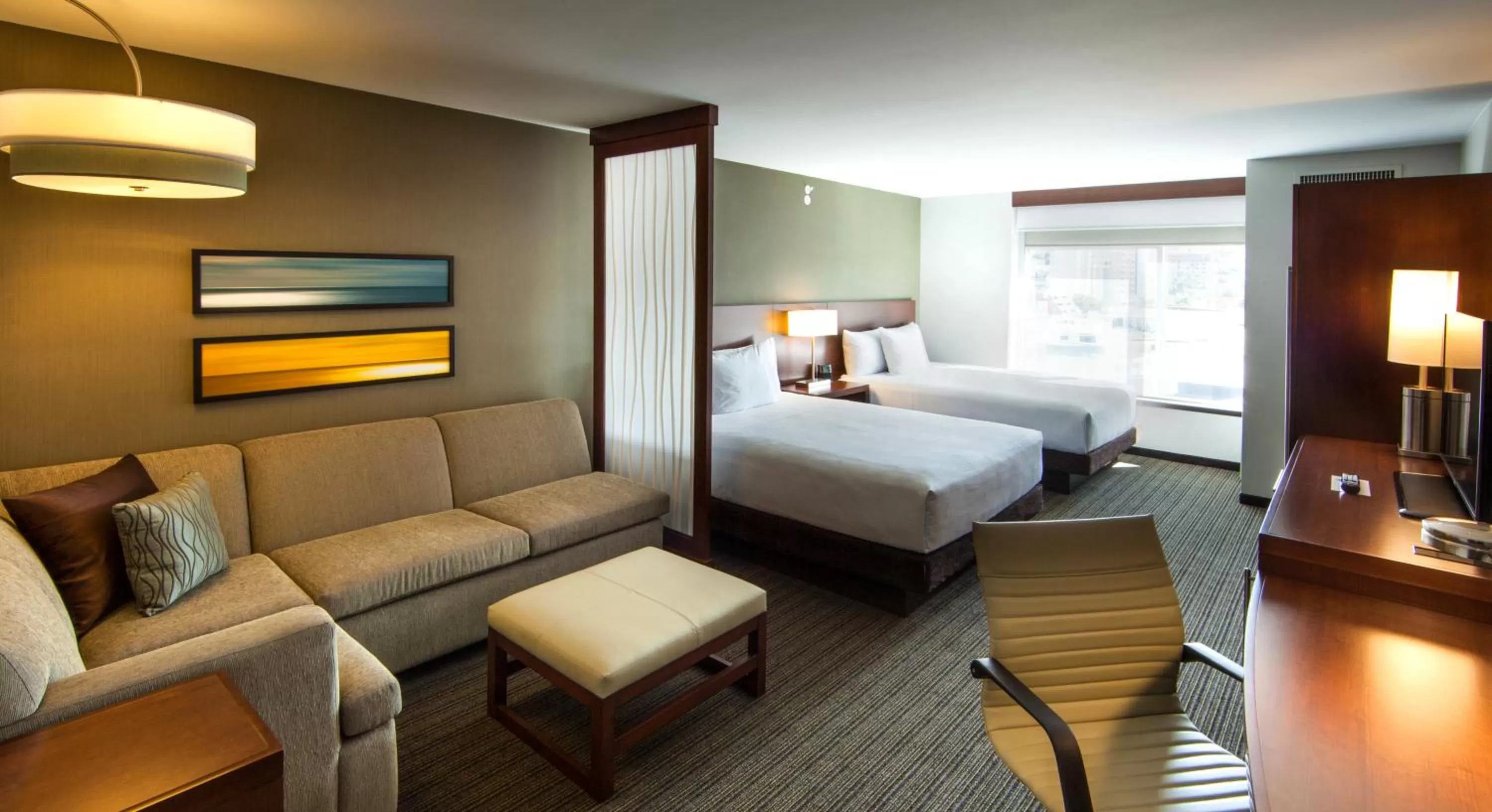 Queen Room with Two Queen Beds and Sofa Bed in Hyatt Place Tijuana
