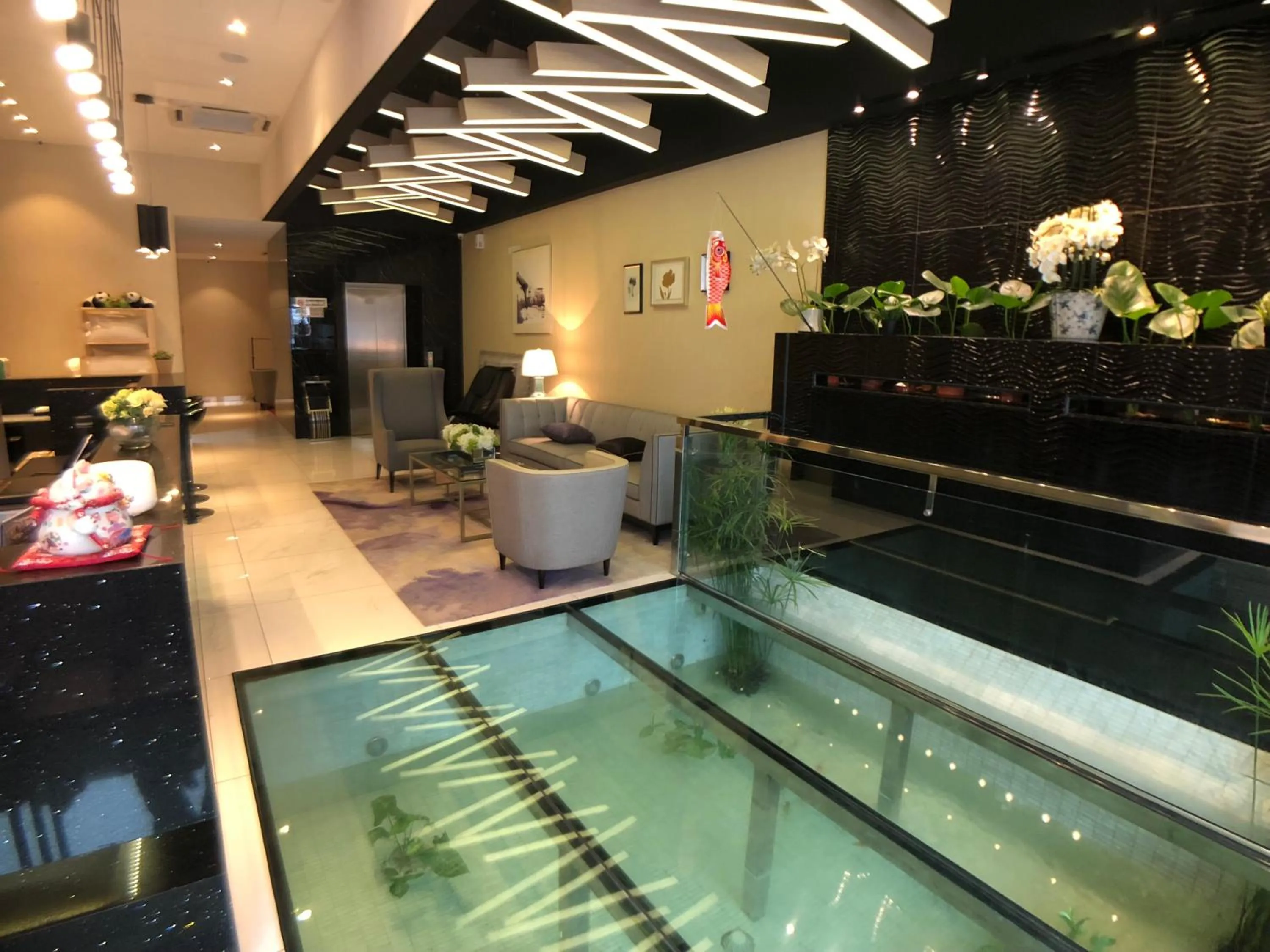 Lobby or reception in Kyoto Boutique Hotel