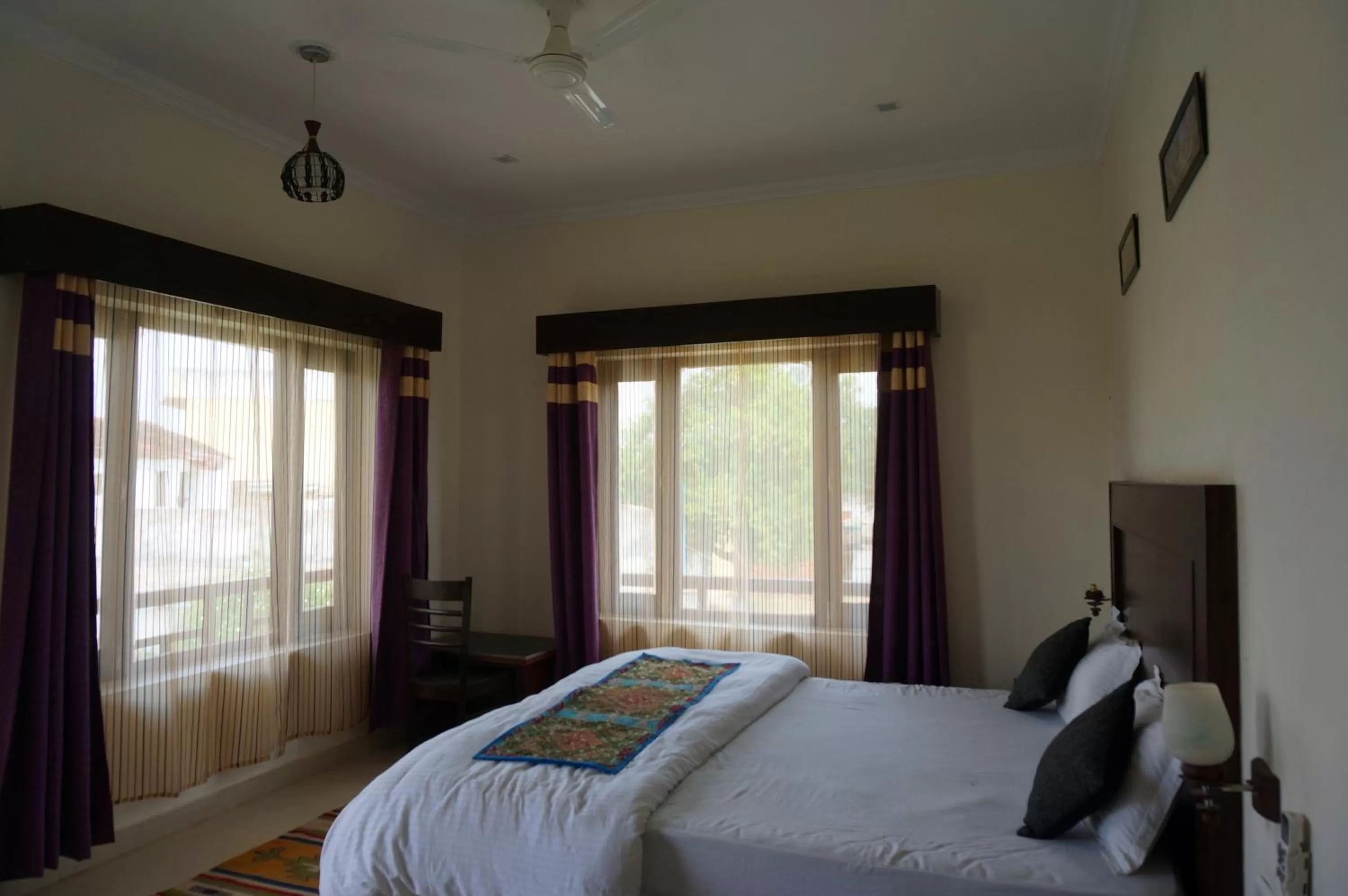 Bed in Hotel Ramayana Khajuraho